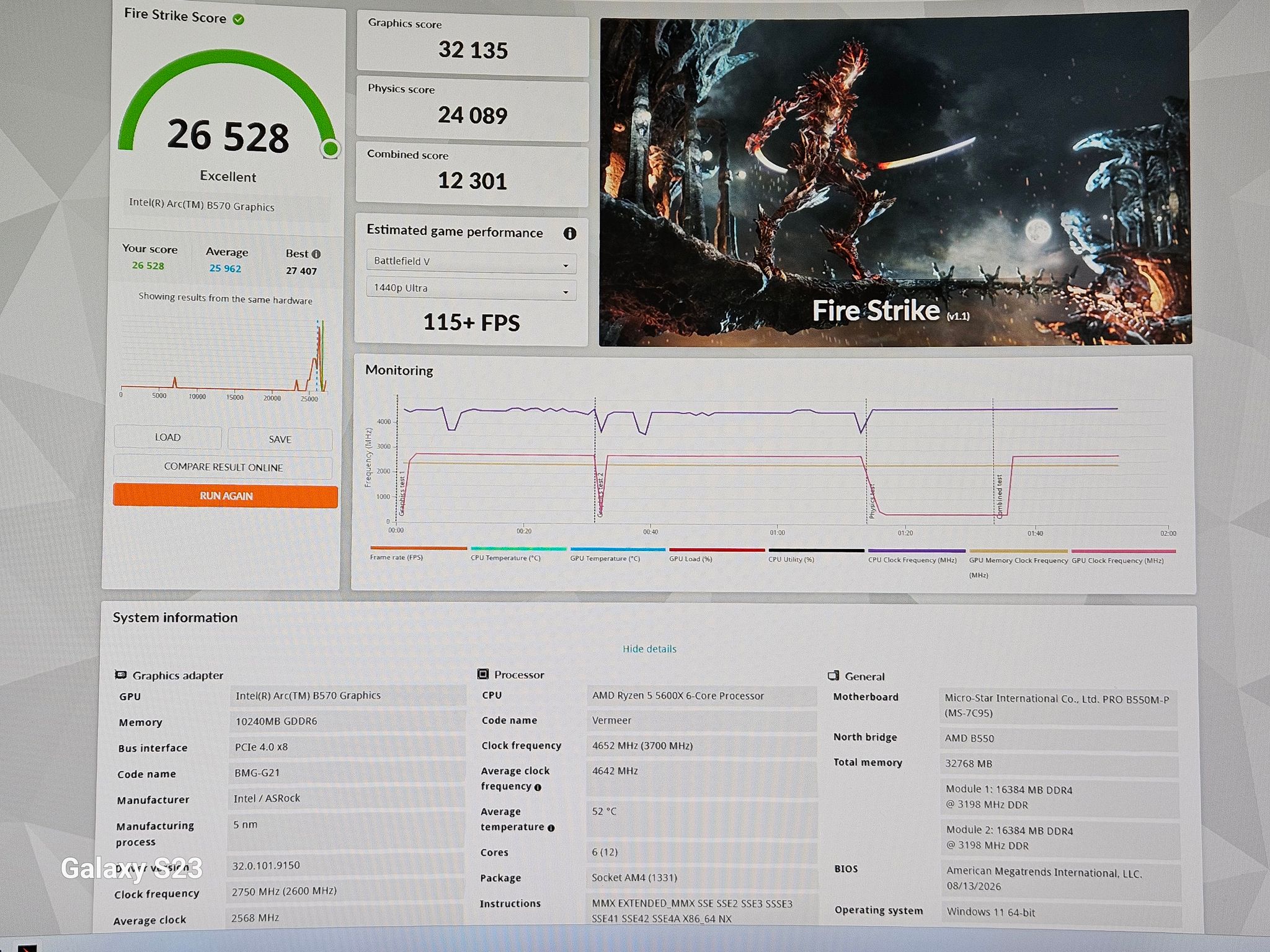 🔥 RYZEN 5 5600X + INTEL ARC B570 10GB | 32GB RGB RAM | 1TB NVMe SSD | 240MM LIQUID COOLING 🔥
