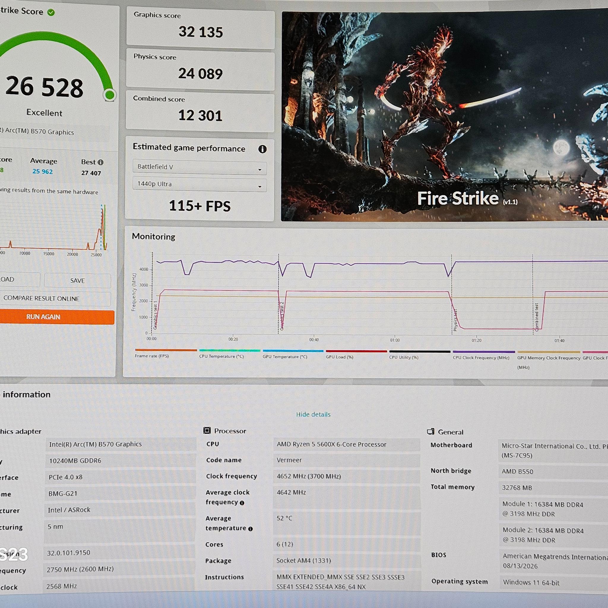 🔥 RYZEN 5 5600X + INTEL ARC B570 10GB | 32GB RGB RAM | 1TB NVMe SSD | 240MM LIQUID COOLING 🔥