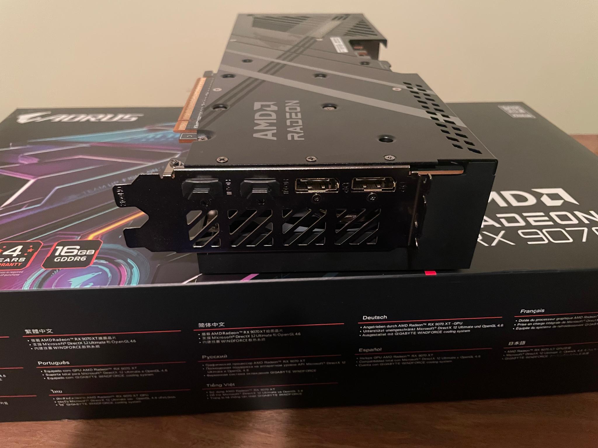 GIGABYTE AORUS Radeon RX 9070 XT ELITE 16G