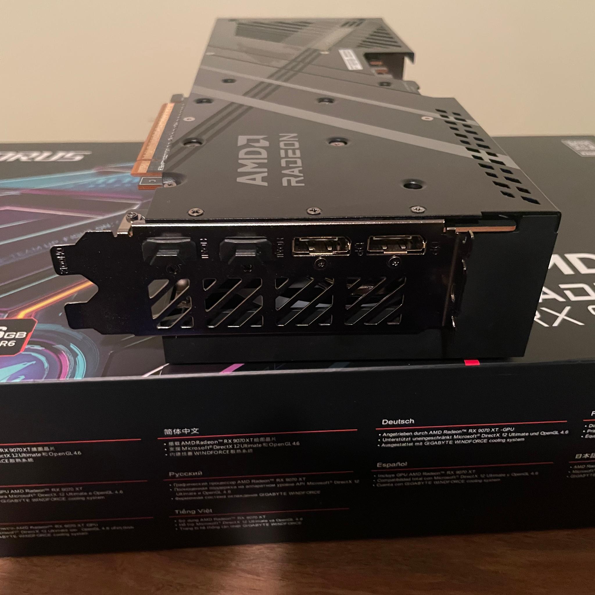 GIGABYTE AORUS Radeon RX 9070 XT ELITE 16G