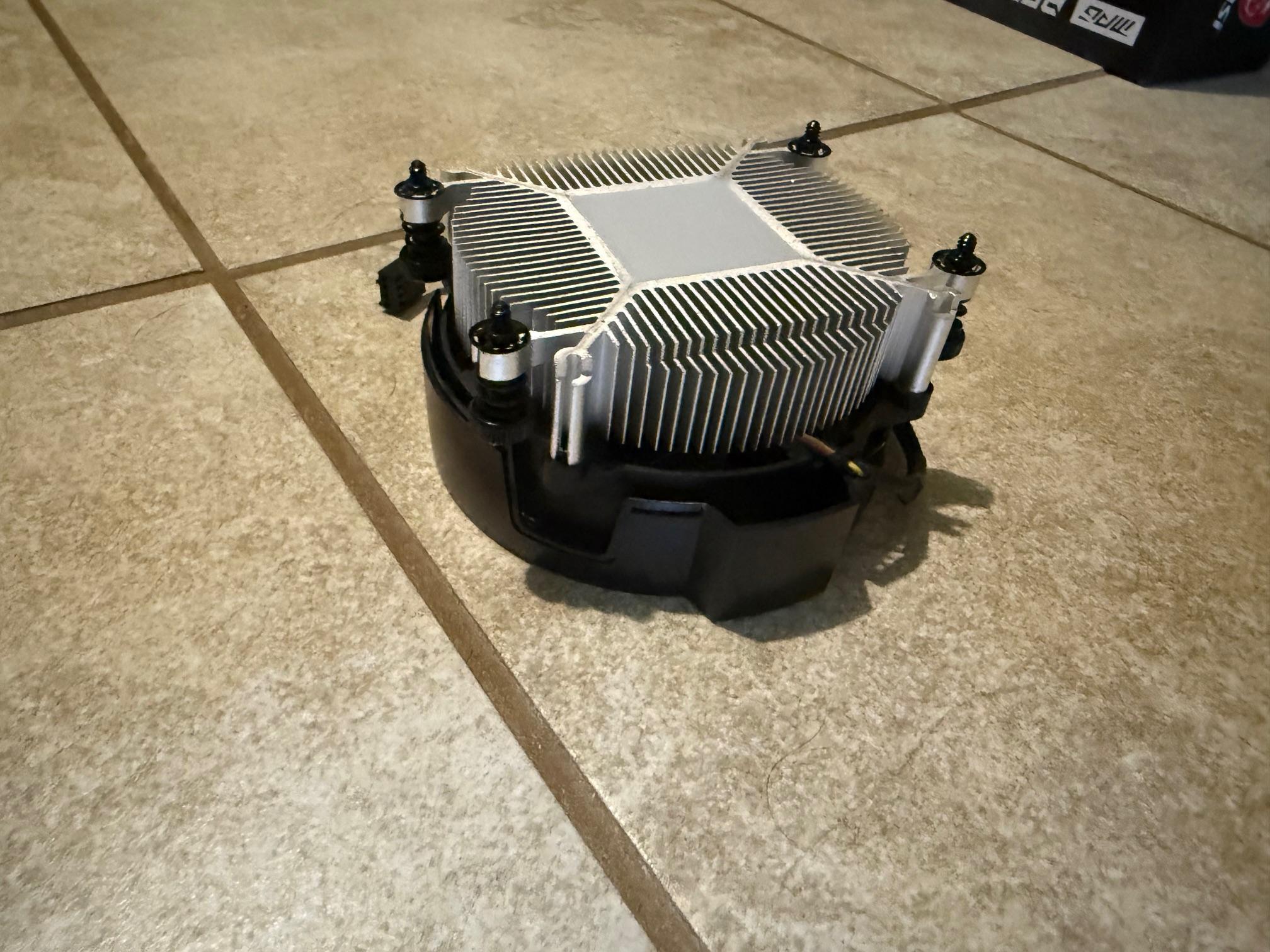 AMD Ryzen 5 5600x with AMD Wraith Cooler