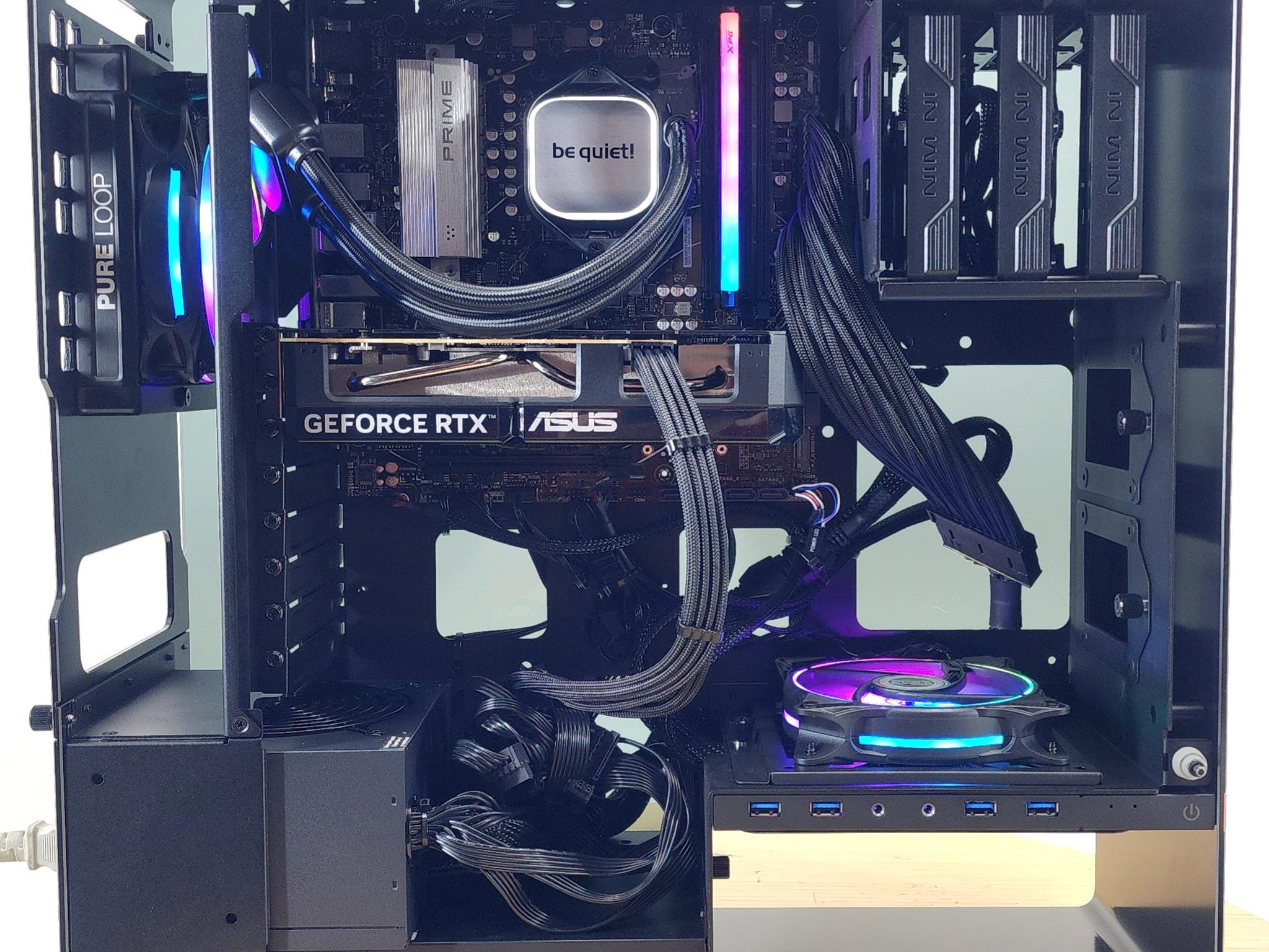Gaming PC Ryzen 5 9600X 16GB RAM 500GB SSD RTX 5060  8GB Windows 11 Computer