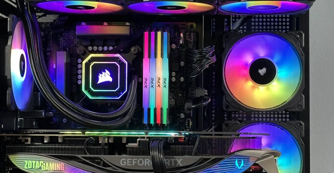 XPG D50 RGB 32GB (4X8GB) DDR4 3200MHz Desktop Memory | Jawa