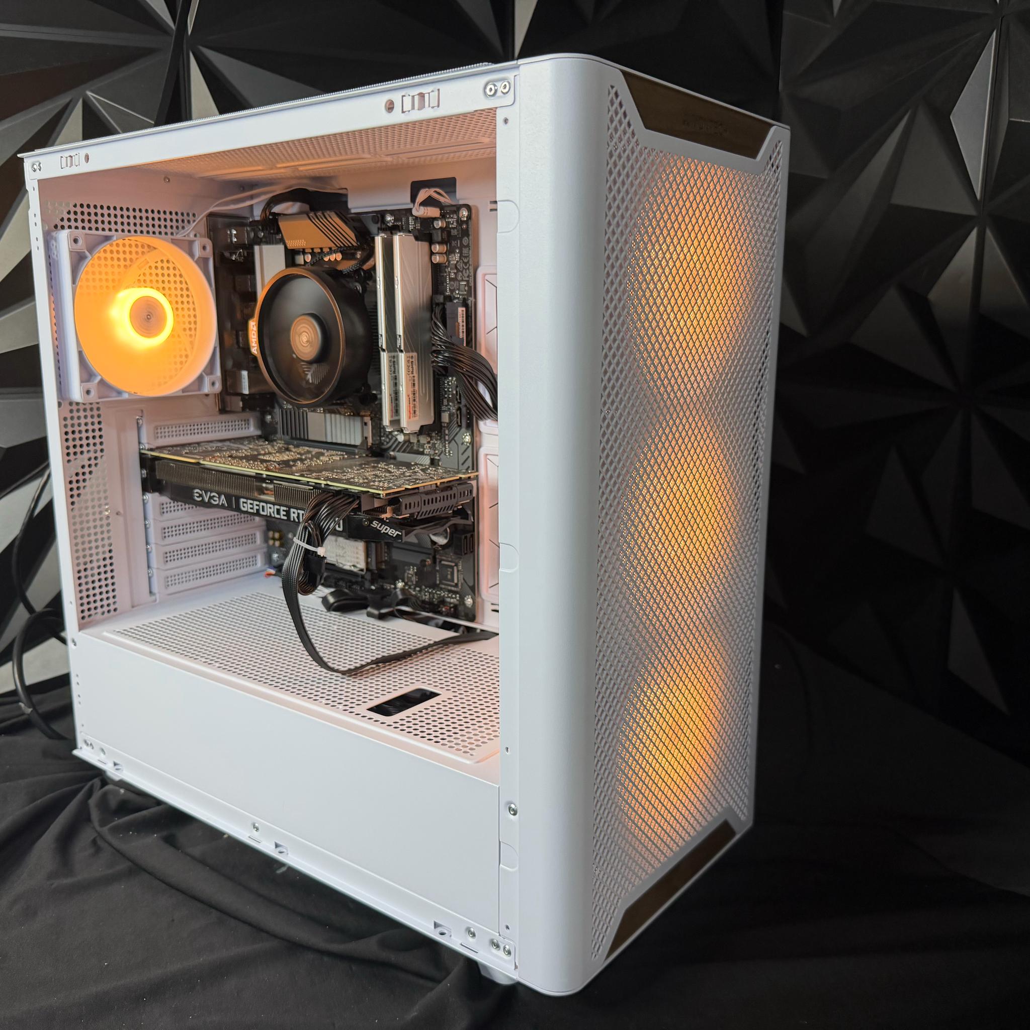 🤍🌲 WHITE WOOD SUPER 🌲🤍Ryzen 5 5500| RTX 2070 Super| 16 GB DDR4| 750 Gb NVMe| 650 W PSU