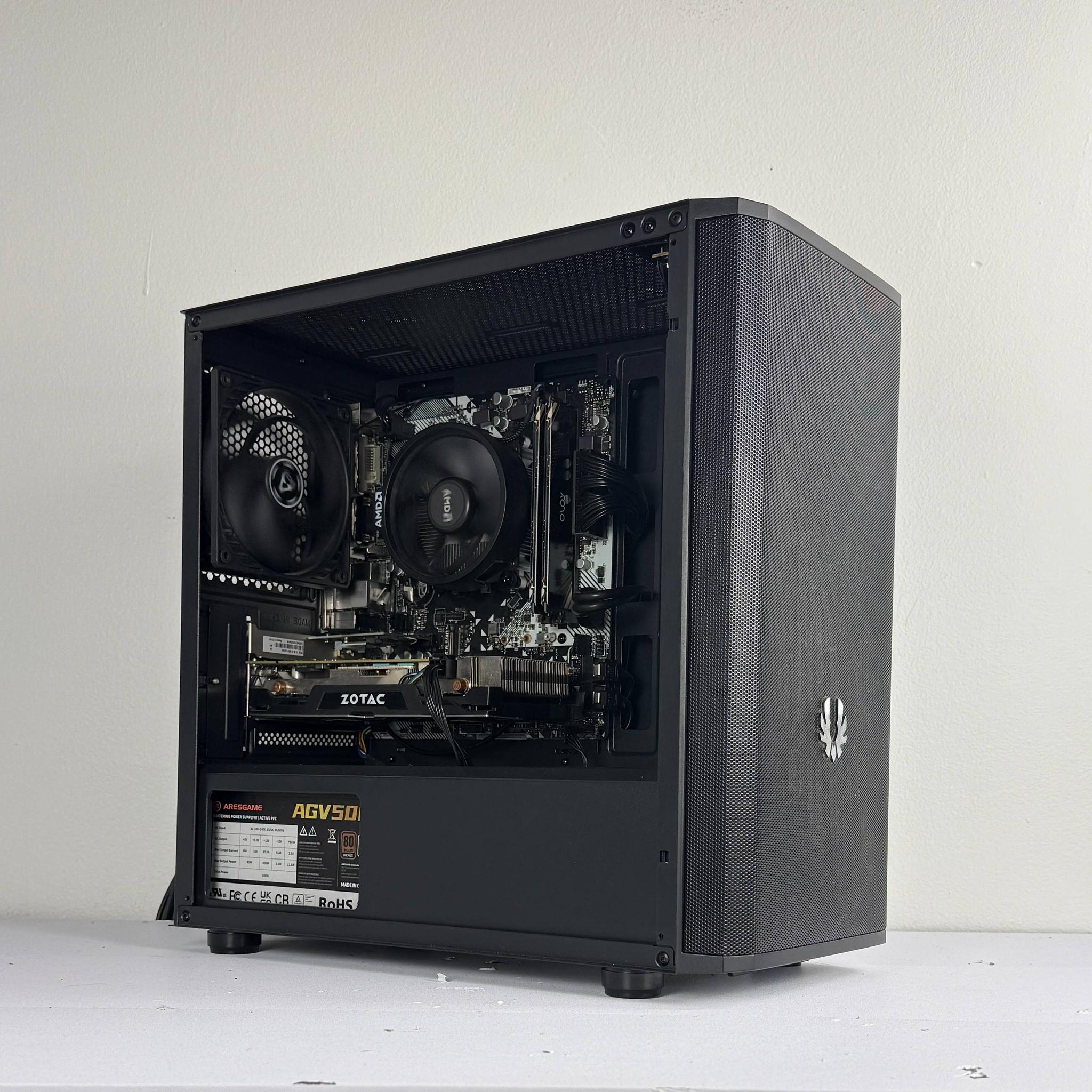 🥷 Stealth 🥷 | 1080p Gaming PC | Ryzen 5 2600 | Zotac GTX 1060 | 16GB DDR4 3200MHz
