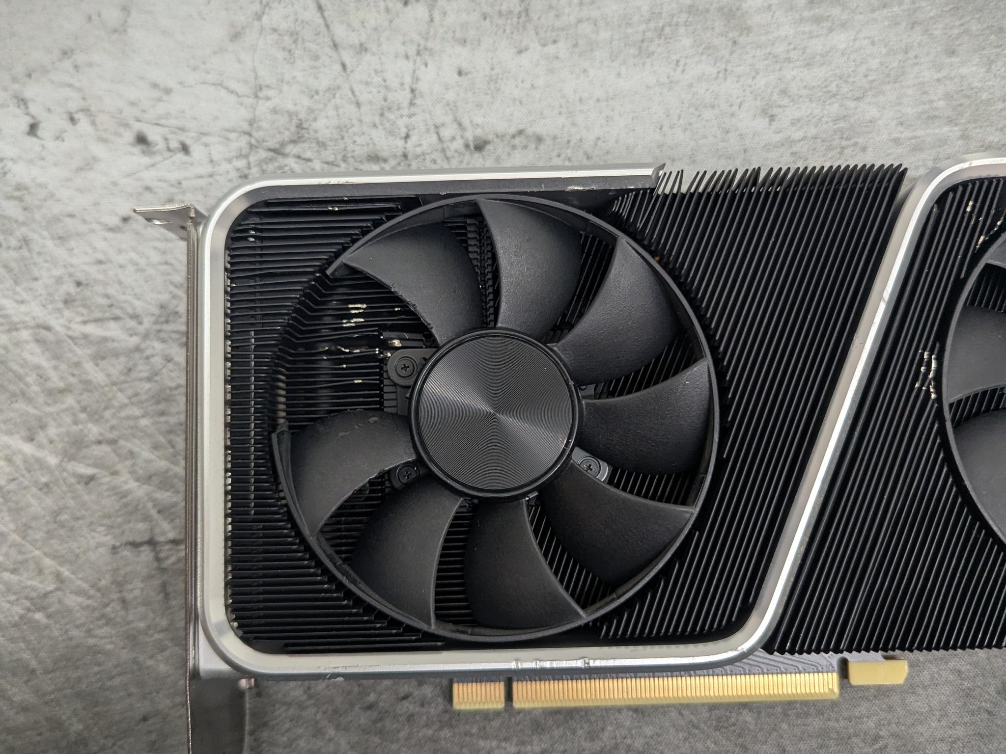🖤 NVIDIA RTX 3060 Ti Founders Edition – Broken Fan Blade