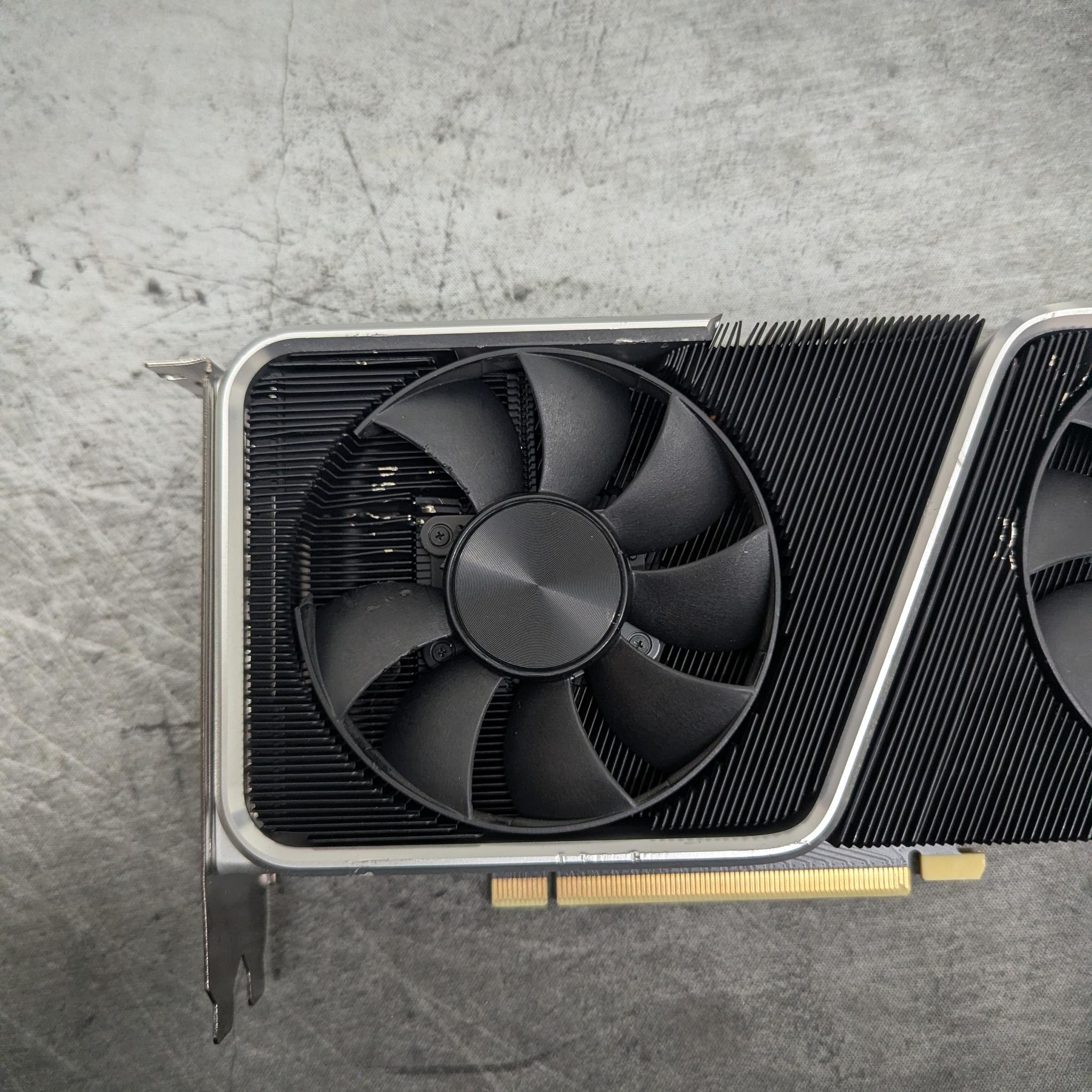 🖤 NVIDIA RTX 3060 Ti Founders Edition – Broken Fan Blade