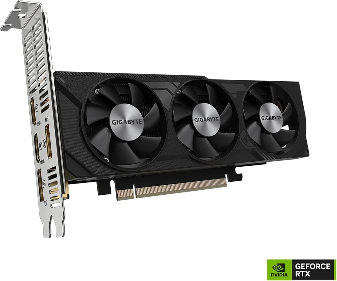 GIGABYTE GeForce RTX 4060 OC Low Profile 8GB GDDR6 Video Graphics Card