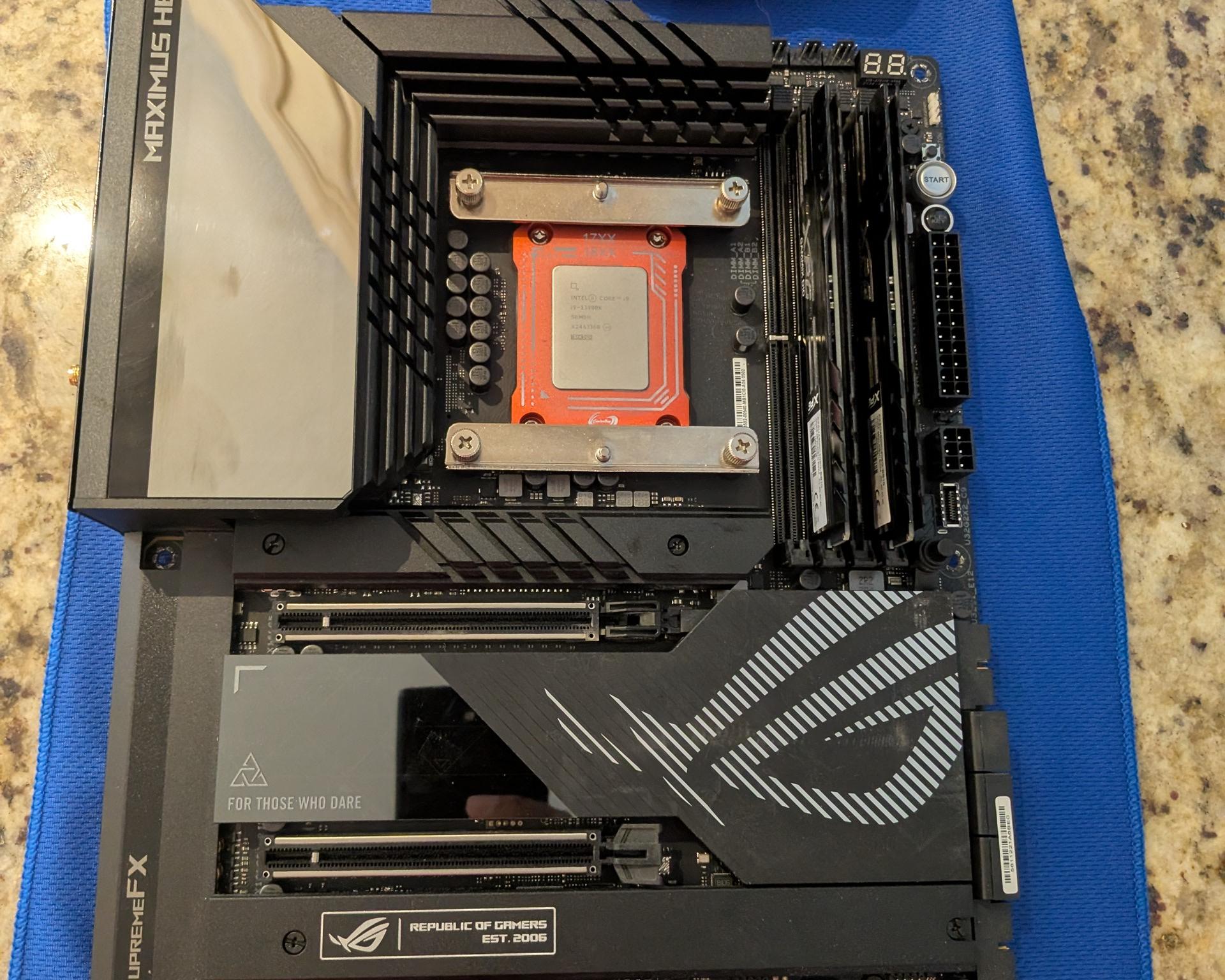 Asus Z790 w/ i9 13900k