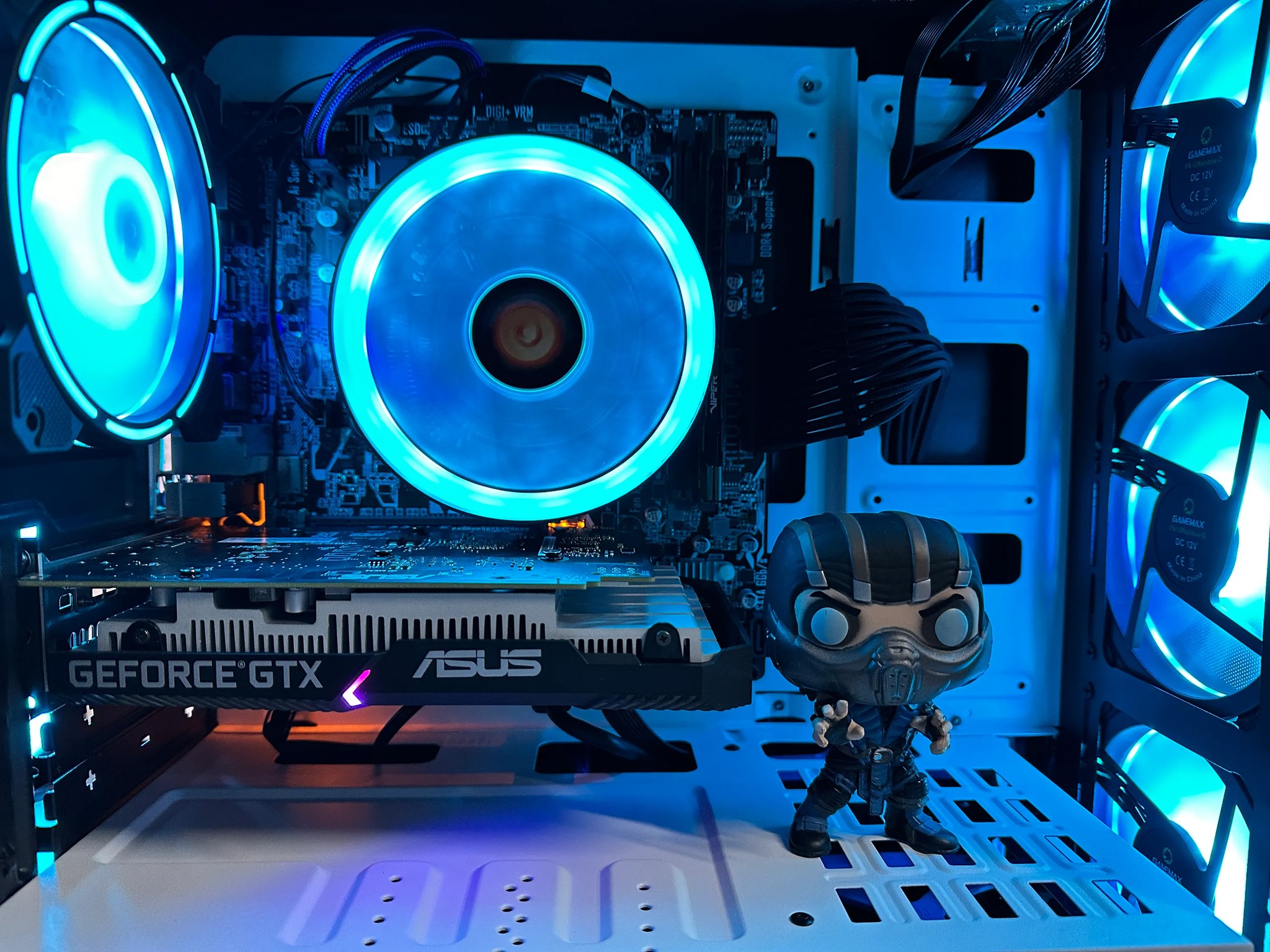 🧊❄️Sub-Zero🧊❄️||Gaming PC-Nvidia GTX 1650 4GB-AMD Ryzen 5 1600-512GB NVME SSD-16GB DDR4 RAM