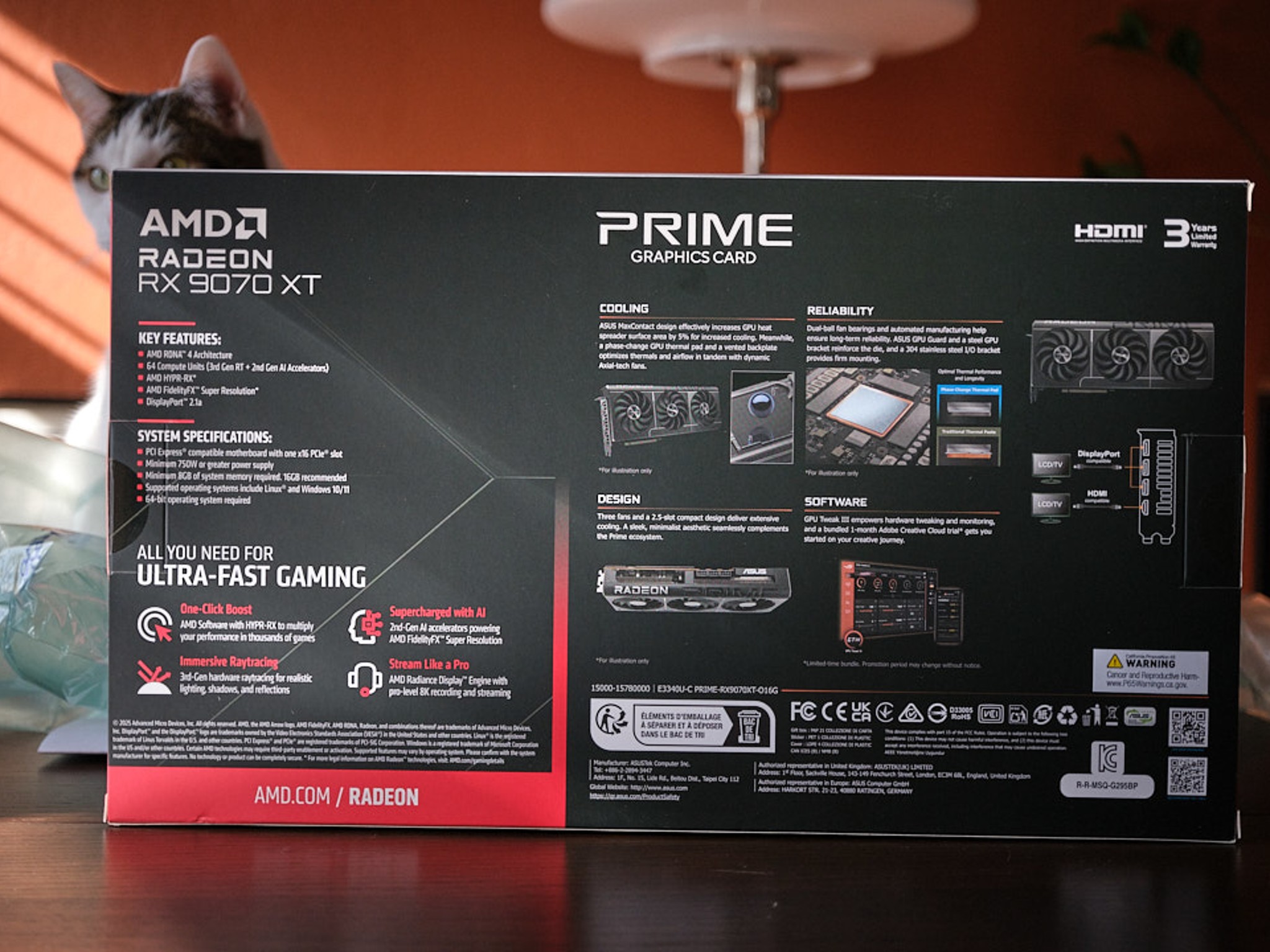 BNIB Asus Prime OC 9070 XT