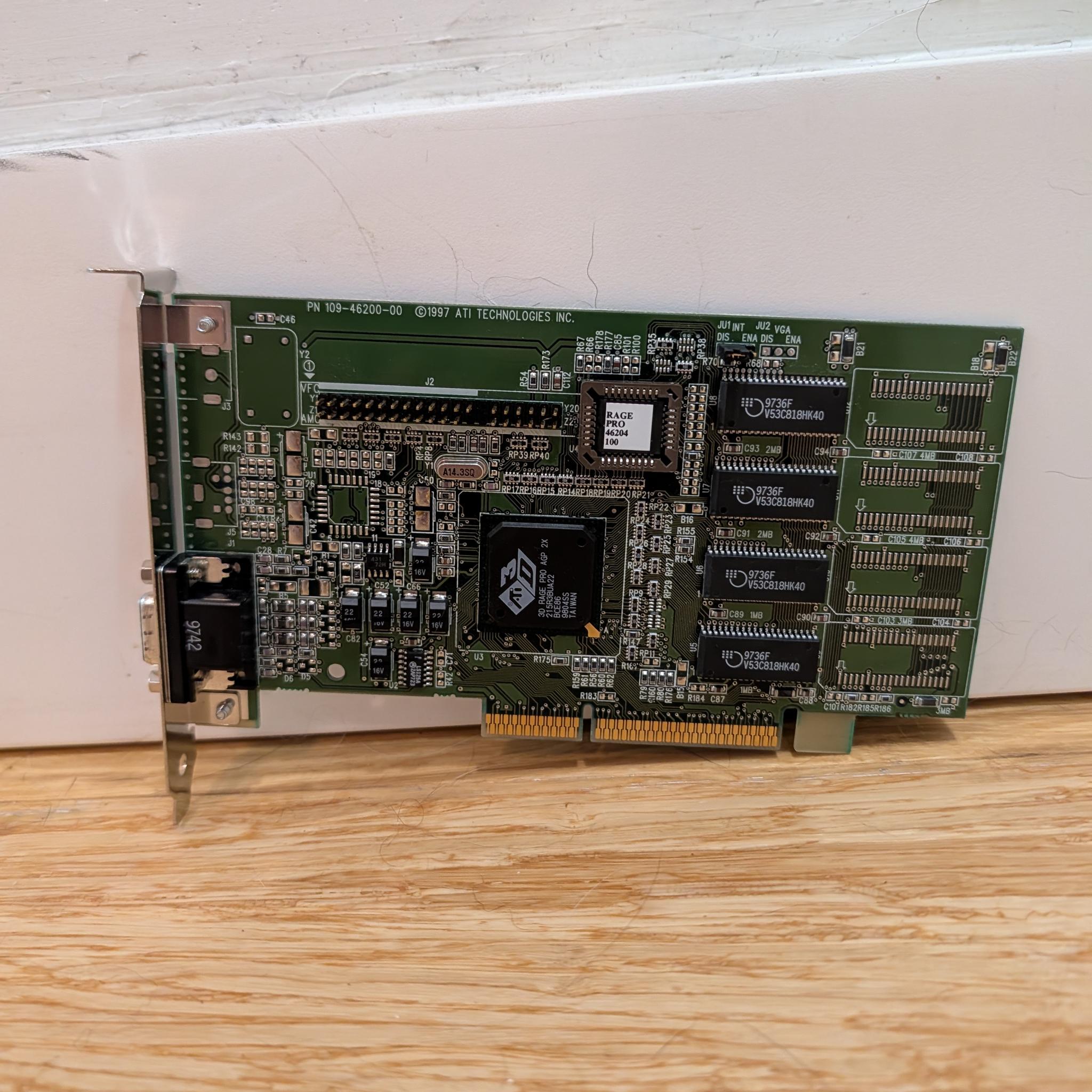 ATI 3D RAGE PRO AGP 2X