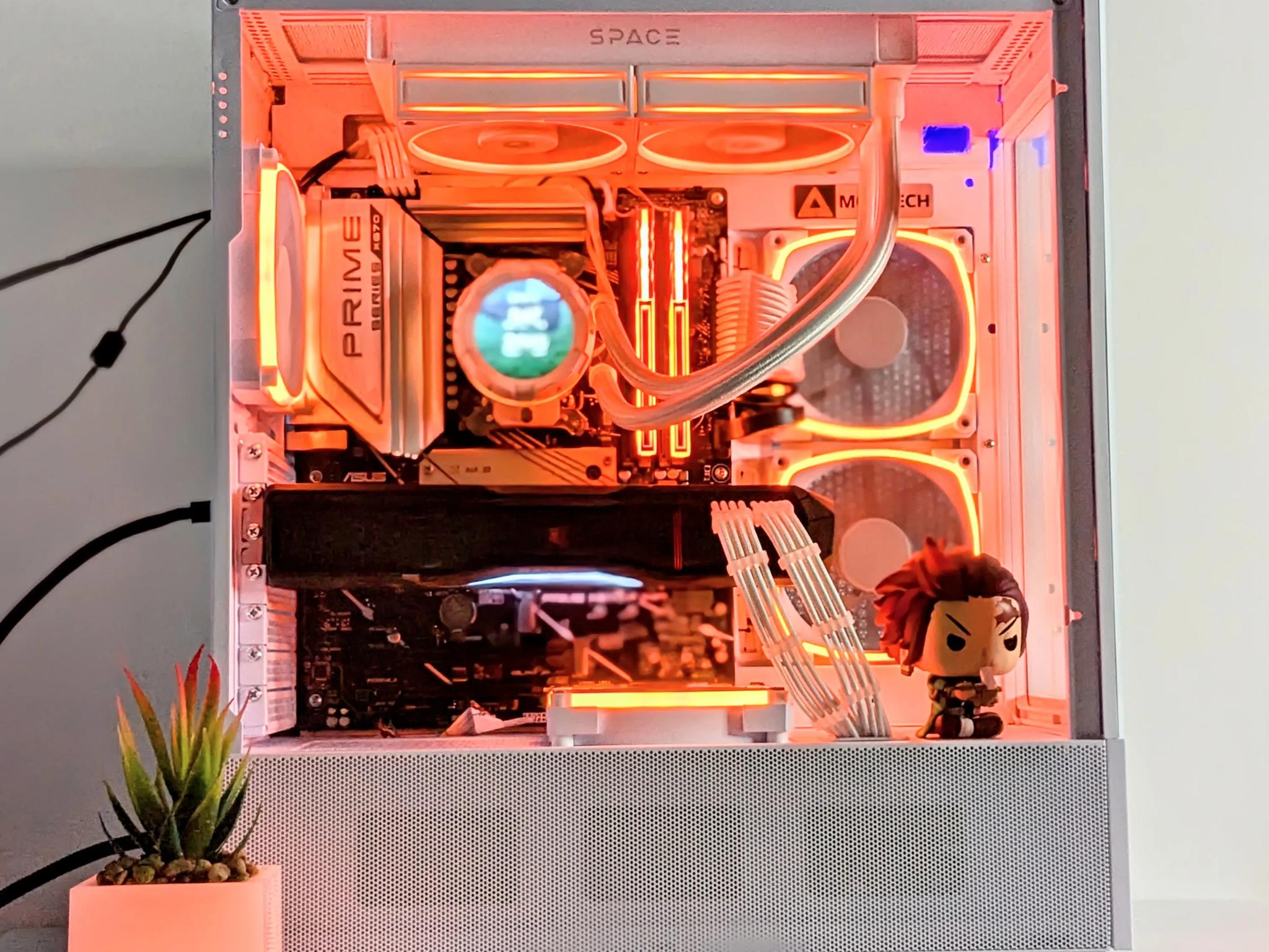 🔥Tanjiro Kamado "Infinity Castle" PC⚪️RX 7900XTX⚪️Ryzen 7 7700X⚪️2TB NVMe PCIE⚪️32GB DDR5⚪️1000W PSU