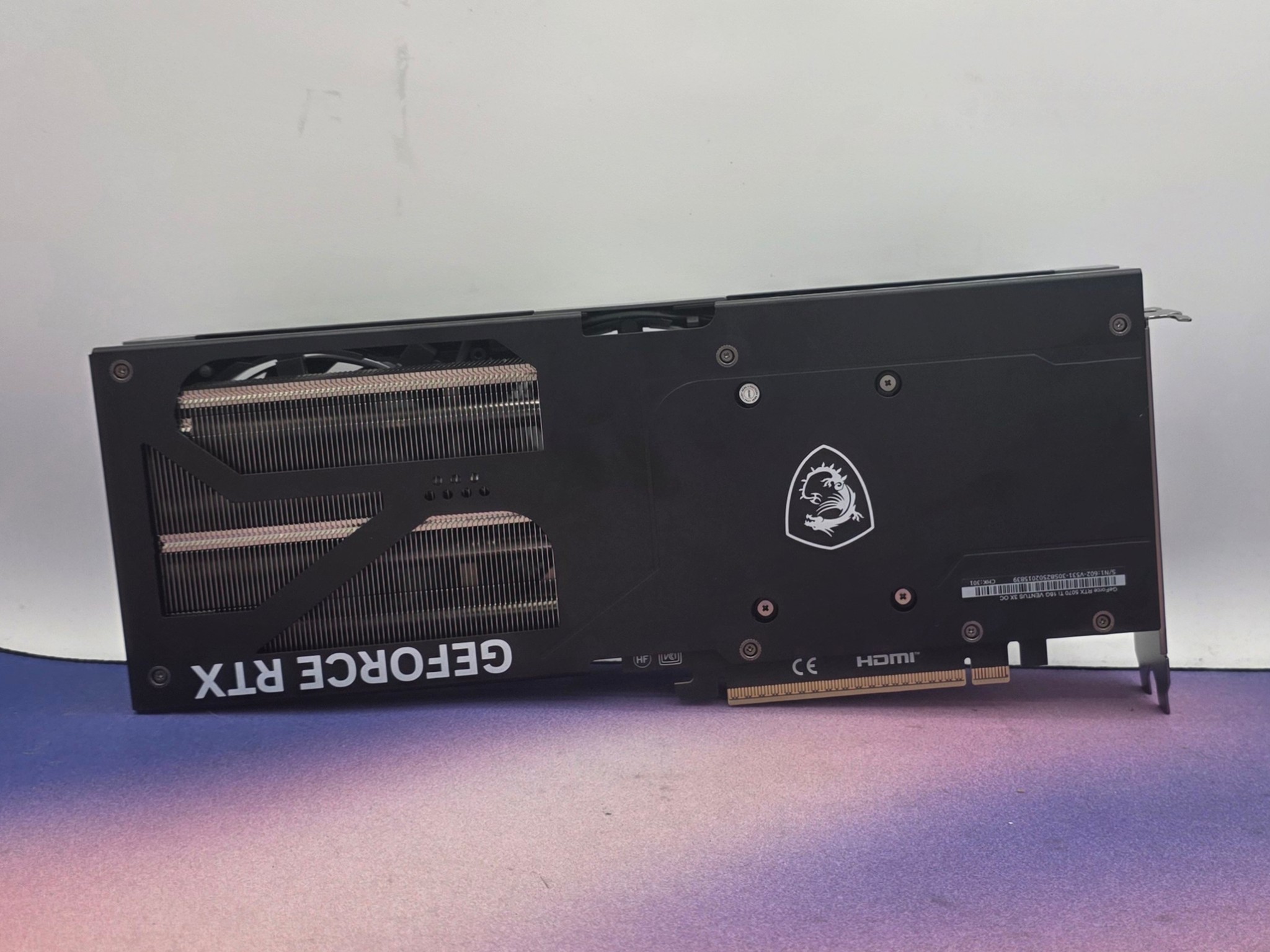 MSI Ventus 3X OC RTX 5070Ti | Jawa
