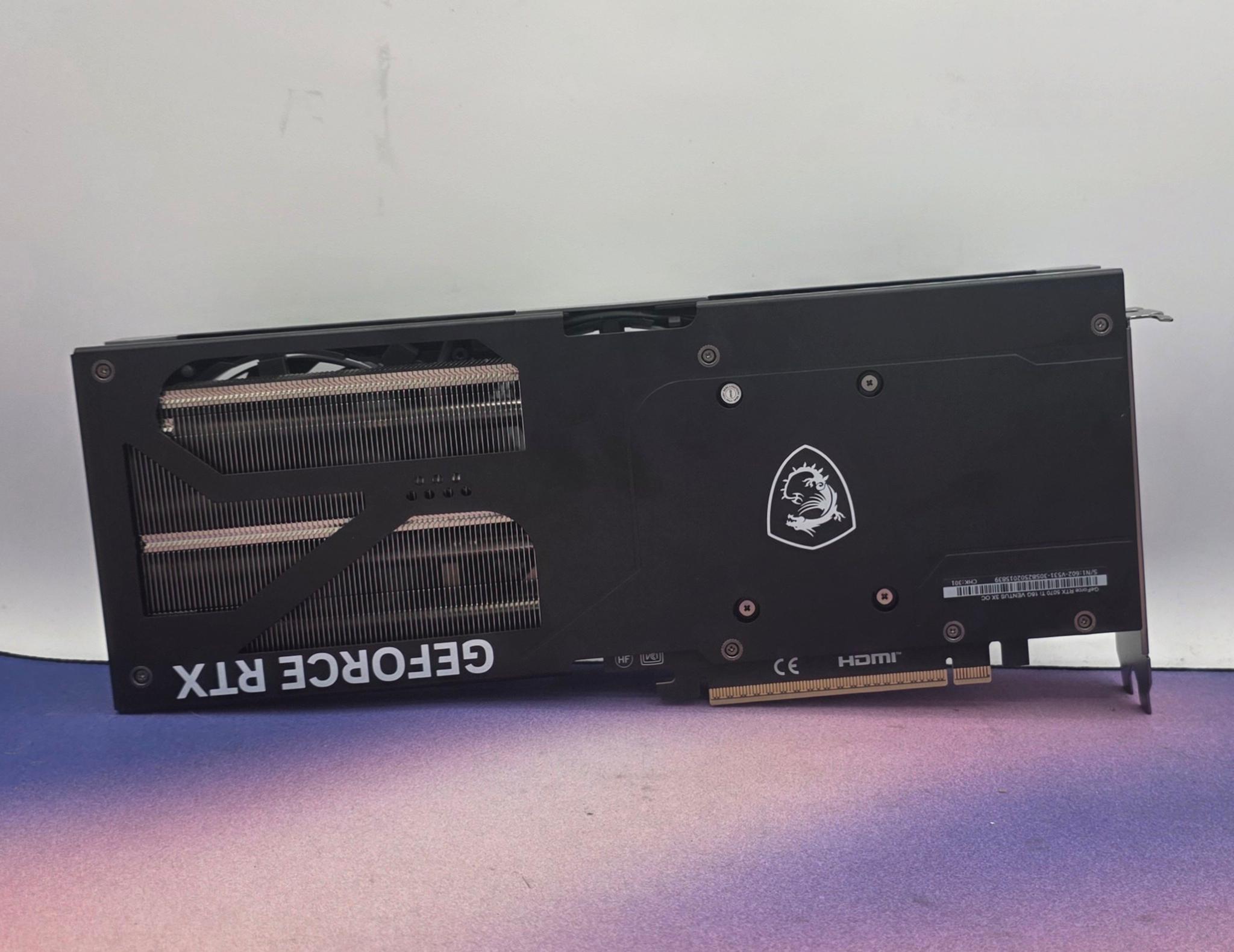 MSI Ventus 3X OC RTX 5070Ti - Scratch and Dent