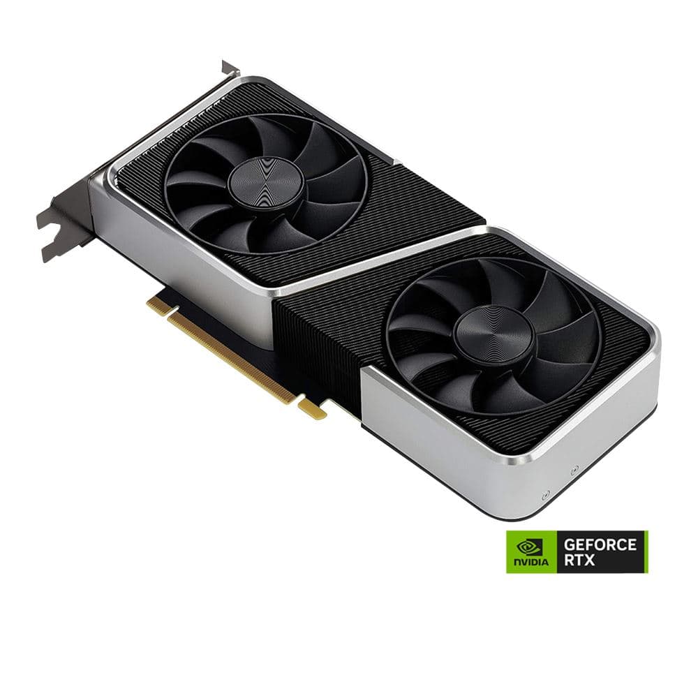 NVIDIA GeForce RTX 3060 Ti Founders Edition Dual-Fan 8GB GDDR6 PCIe 4.0 Graphics Card