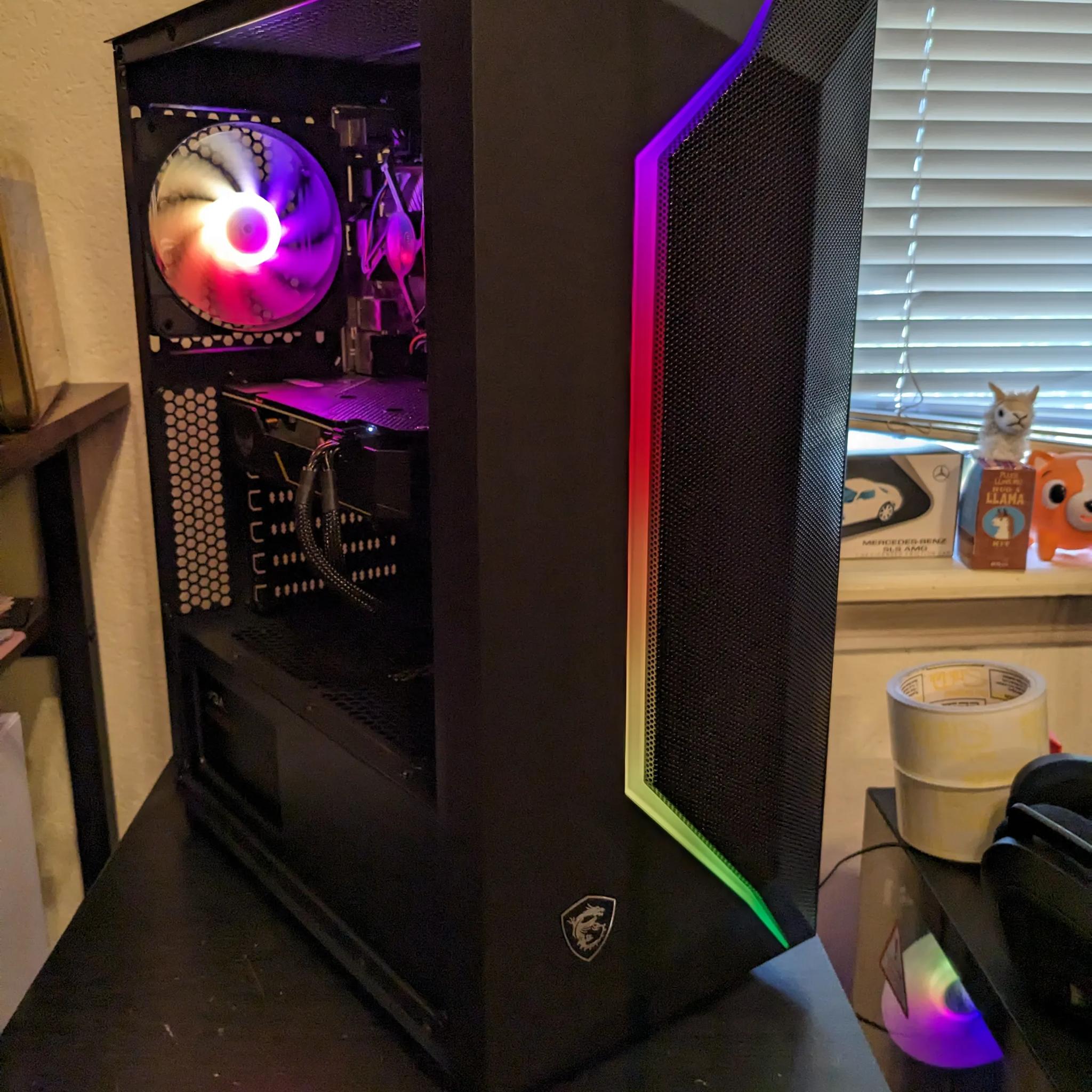 FREE SHIP|| i7-4770, 1660 SUPER, 16GB RAM, 512GB SSD, Win10, Wifi, RGB