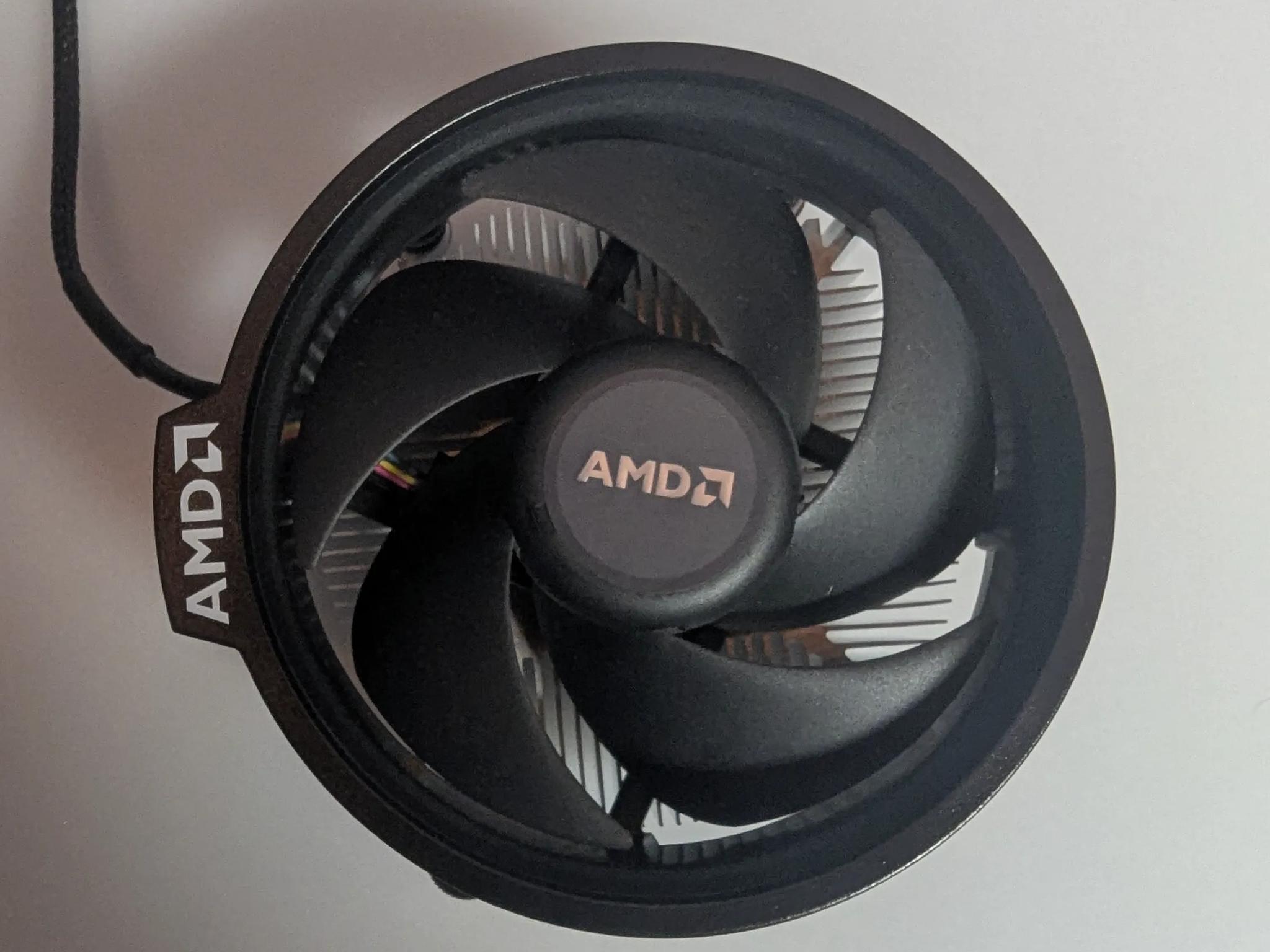 Ryzen 5 3500x with AMD Stock Cooler