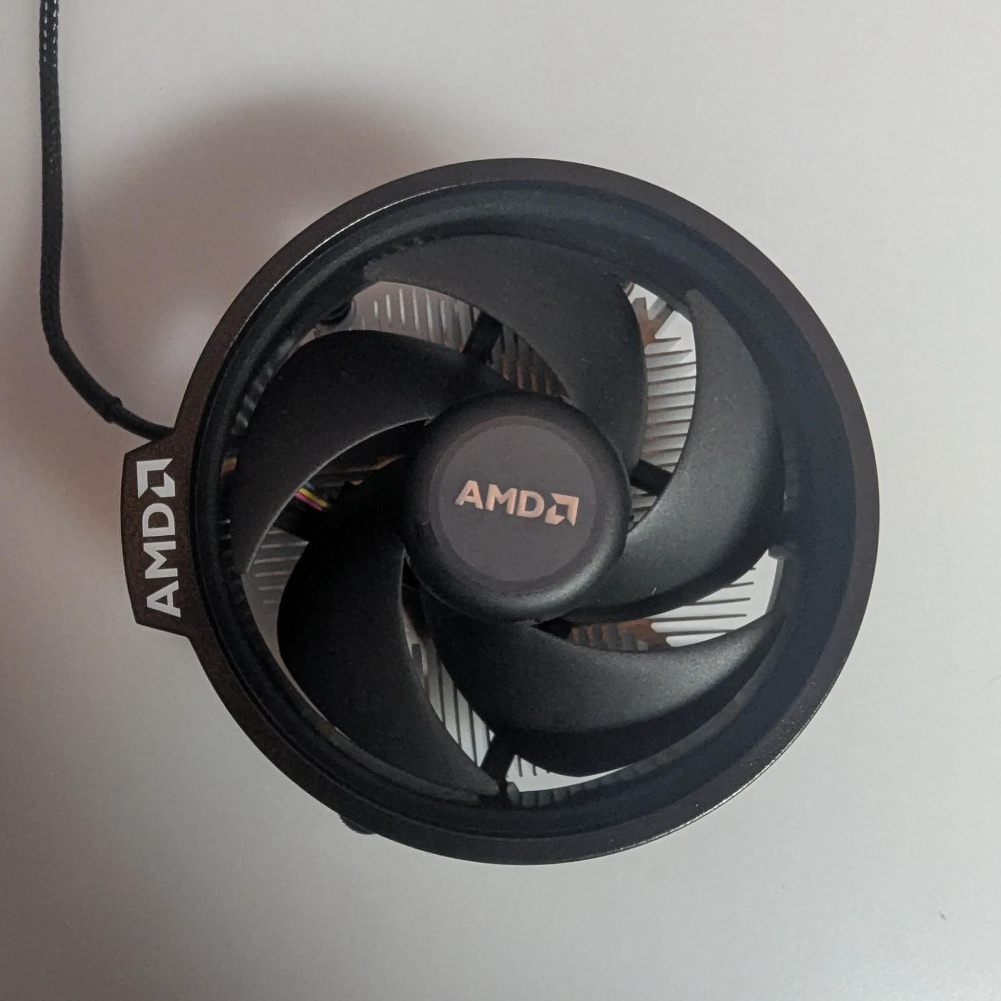 Ryzen 5 3500x with AMD Stock Cooler