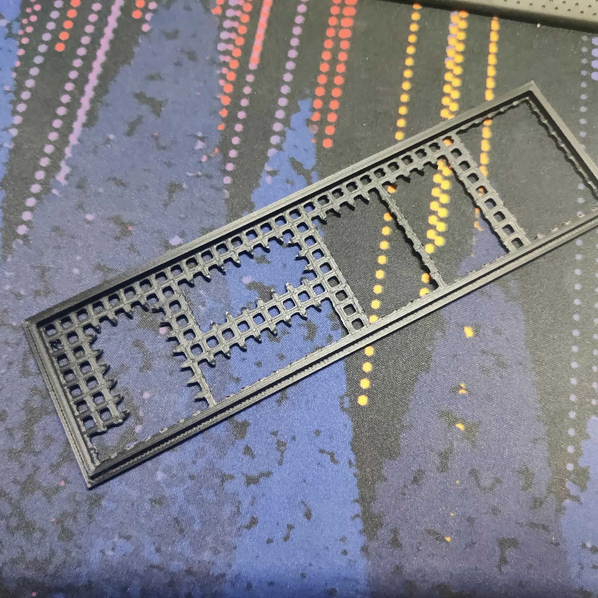 Pre-Cut 3D Printed I/O Shield for @stful