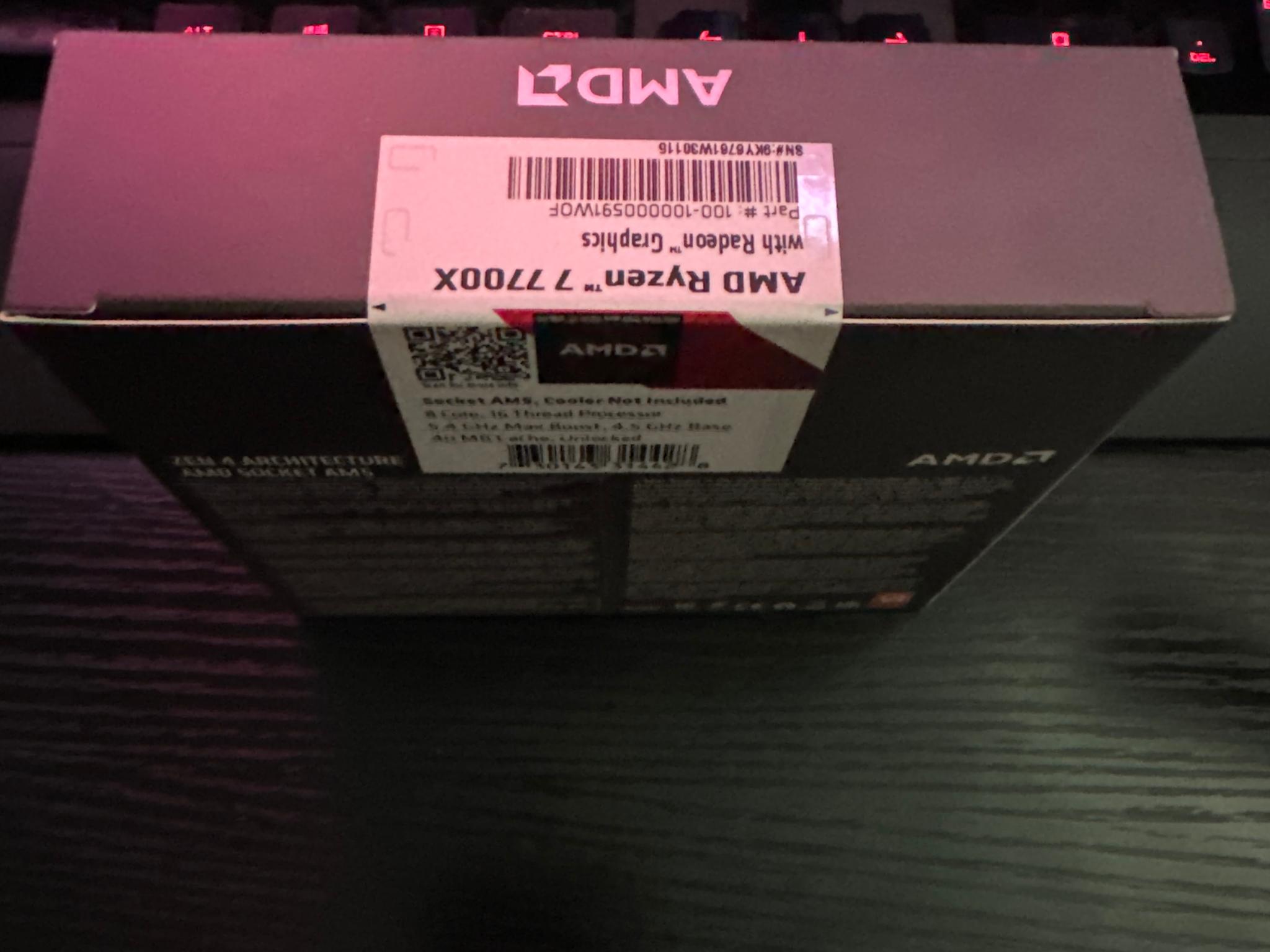 Ryzen 7 7700x - Brand New