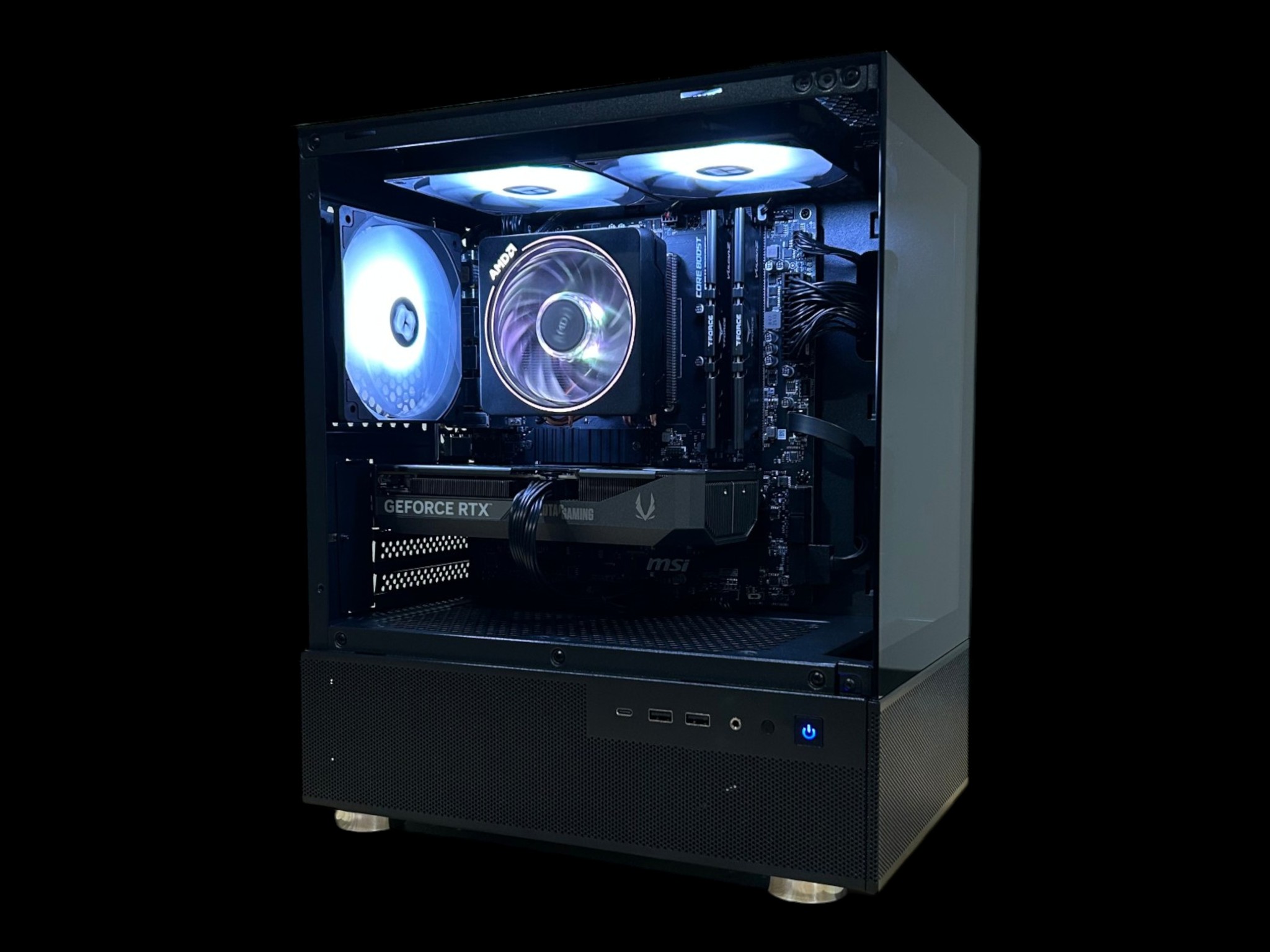 RTX 5060ti 8GB | Ryzen 5 5600X | 16GB DDR4 | 1TB NVMe | The Officer Elite