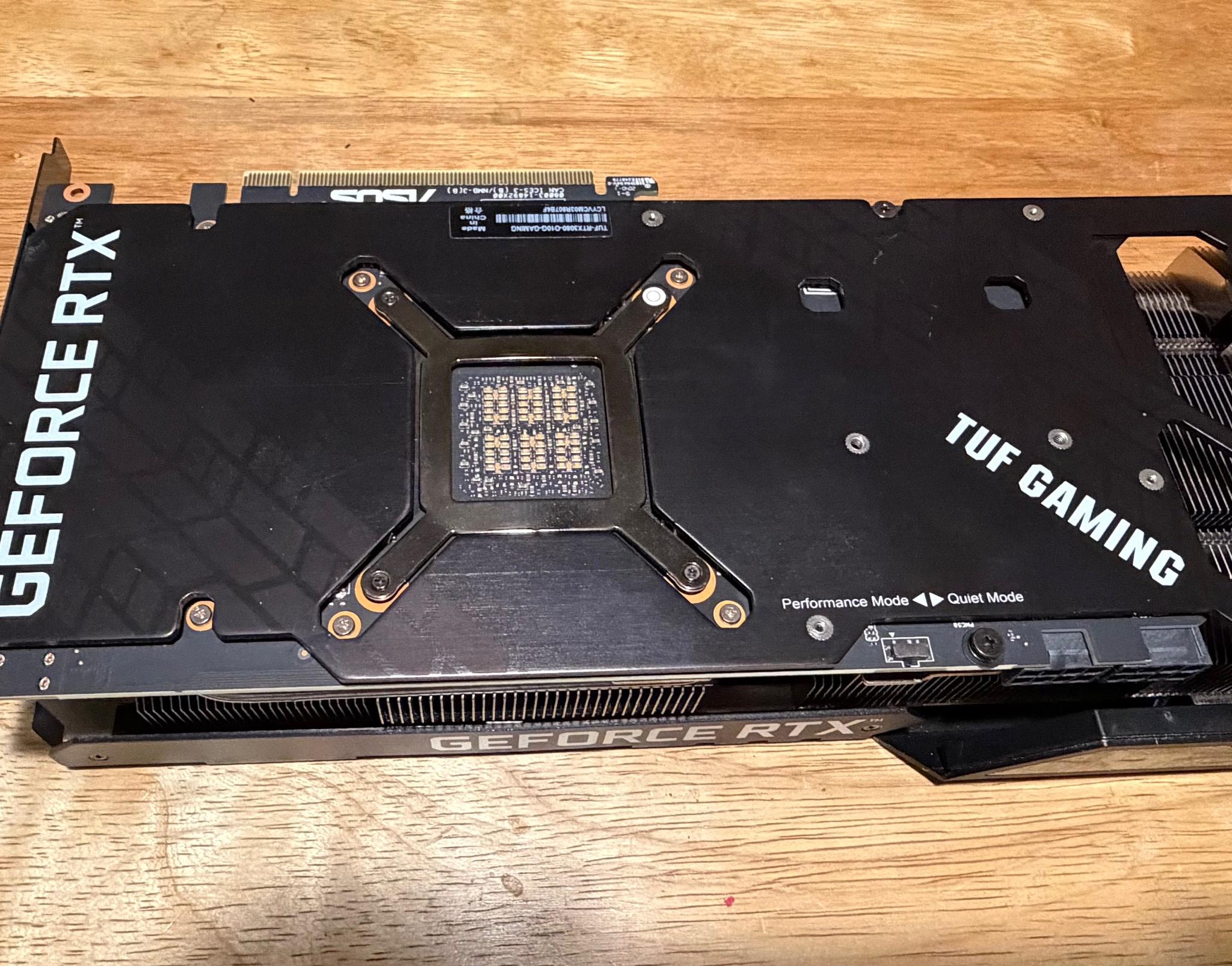 ASUS RTX 3080 10Gig TUF Graphics card