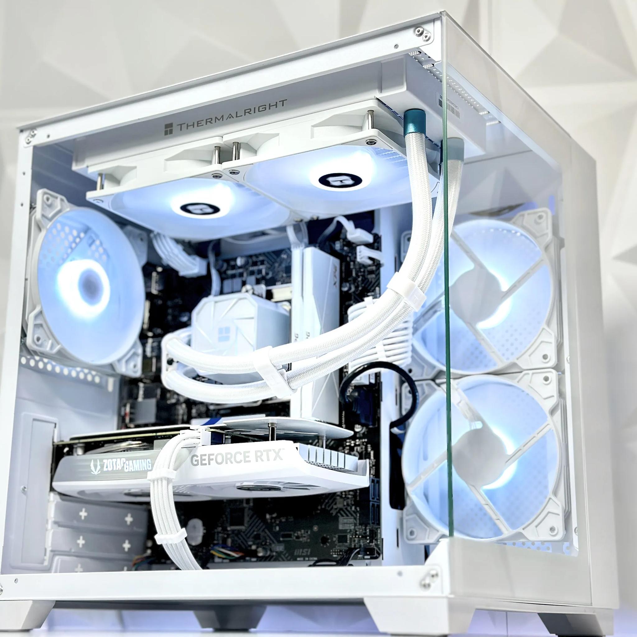 🌕⭐Liquid Cooled Gaming PC❄️Nvidia RTX 4070 12GB❄️AMD Ryzen 7 5800X 8 core❄️32GB DDR4