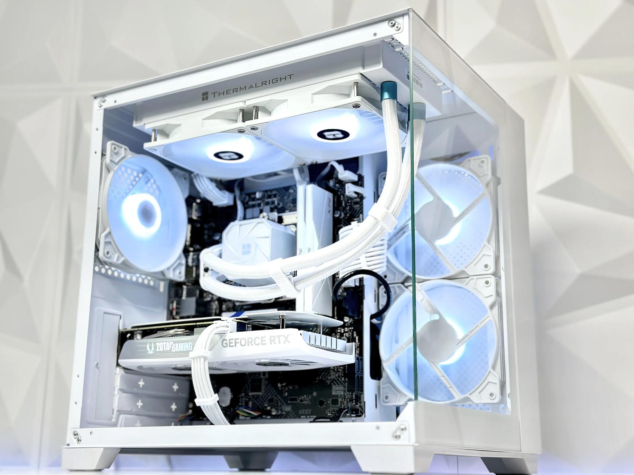 🌕⭐Liquid Cooled Gaming PC❄️Nvidia RTX 4070 12GB❄️AMD Ryzen 7 5800X 8 core❄️32GB DDR4