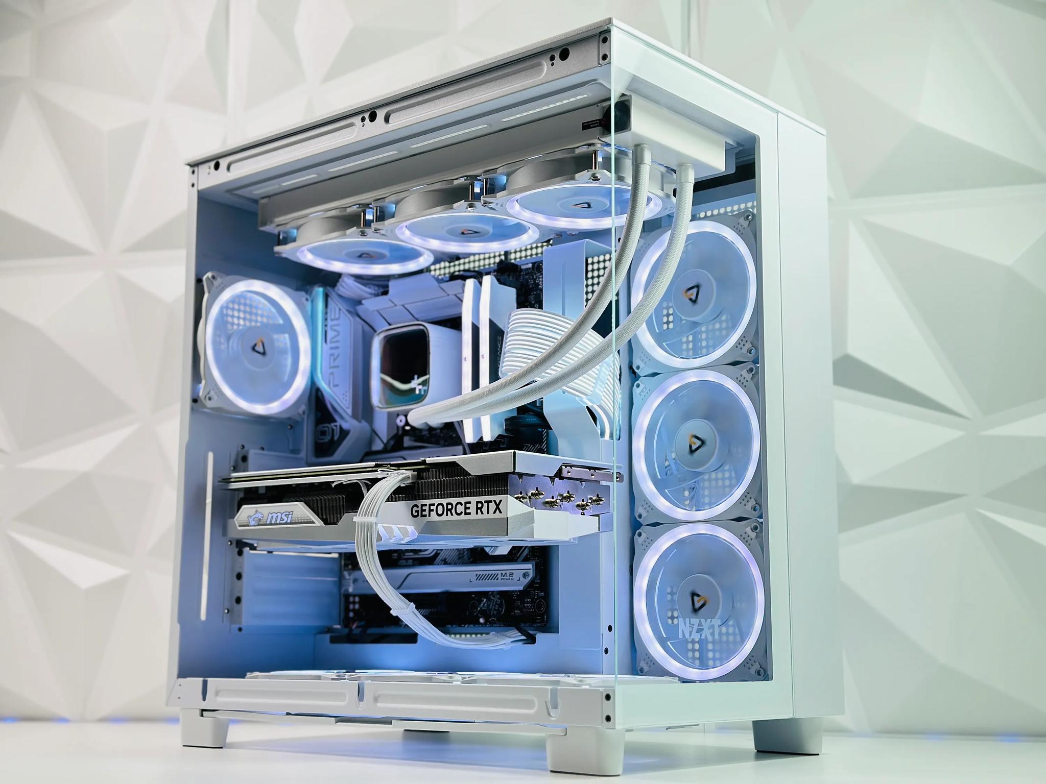 🤍👁️‍🗨️The Vision❄️Nvidia RTX 4070 TI 12GB◊Intel i9 12900K 16 Core◊32GB DDR5◊2TB NVME