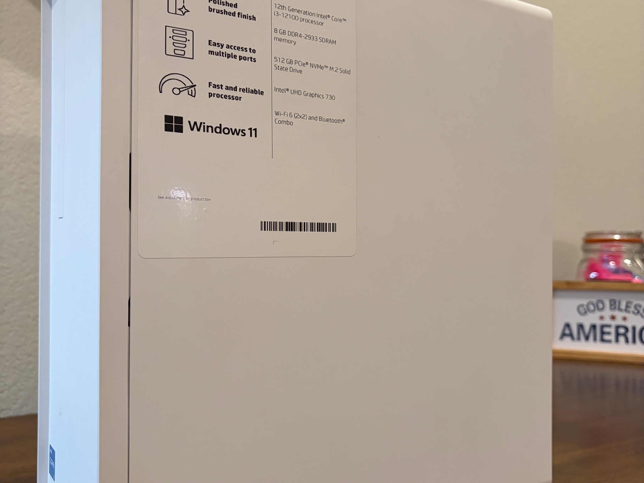 RX 6500 XT Gaming Desktop (i3-12100)