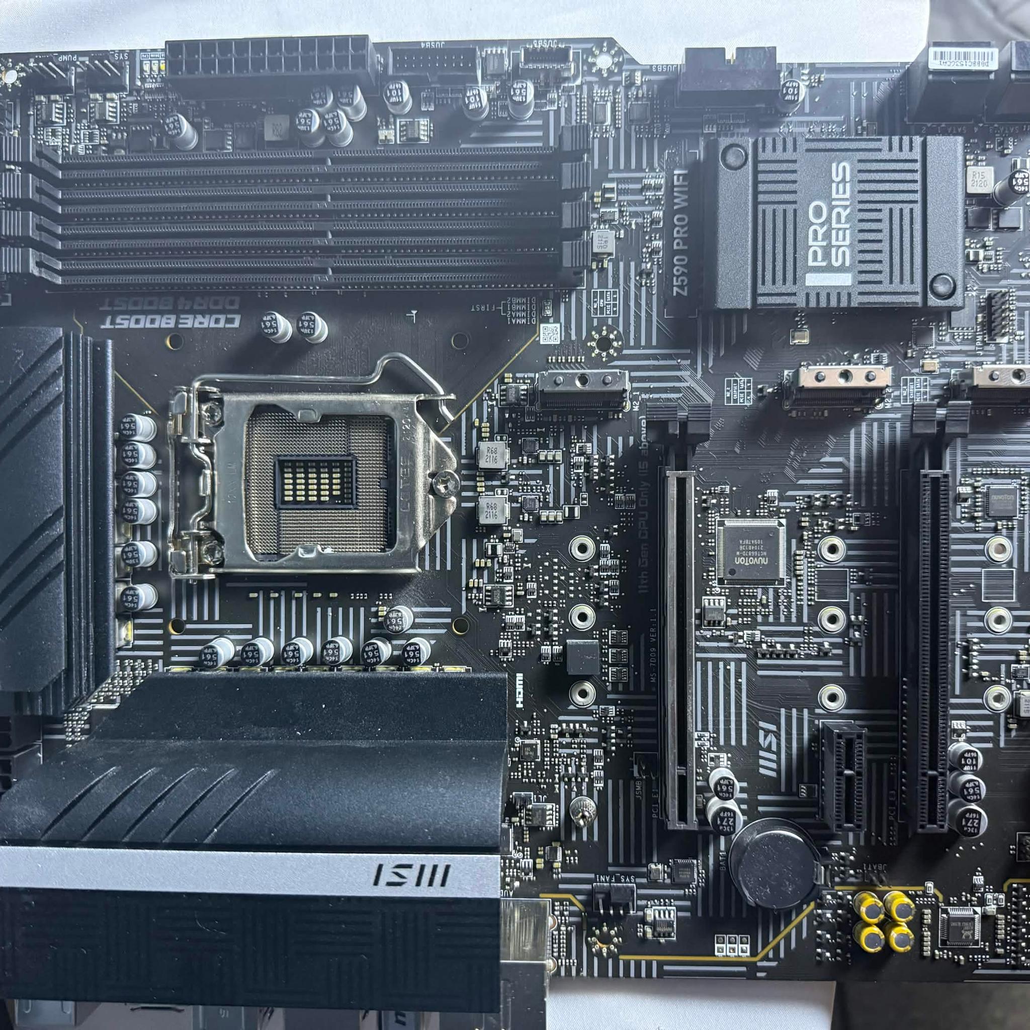 Z590 Pro-WIFI Series LGA 1200 Motherboard