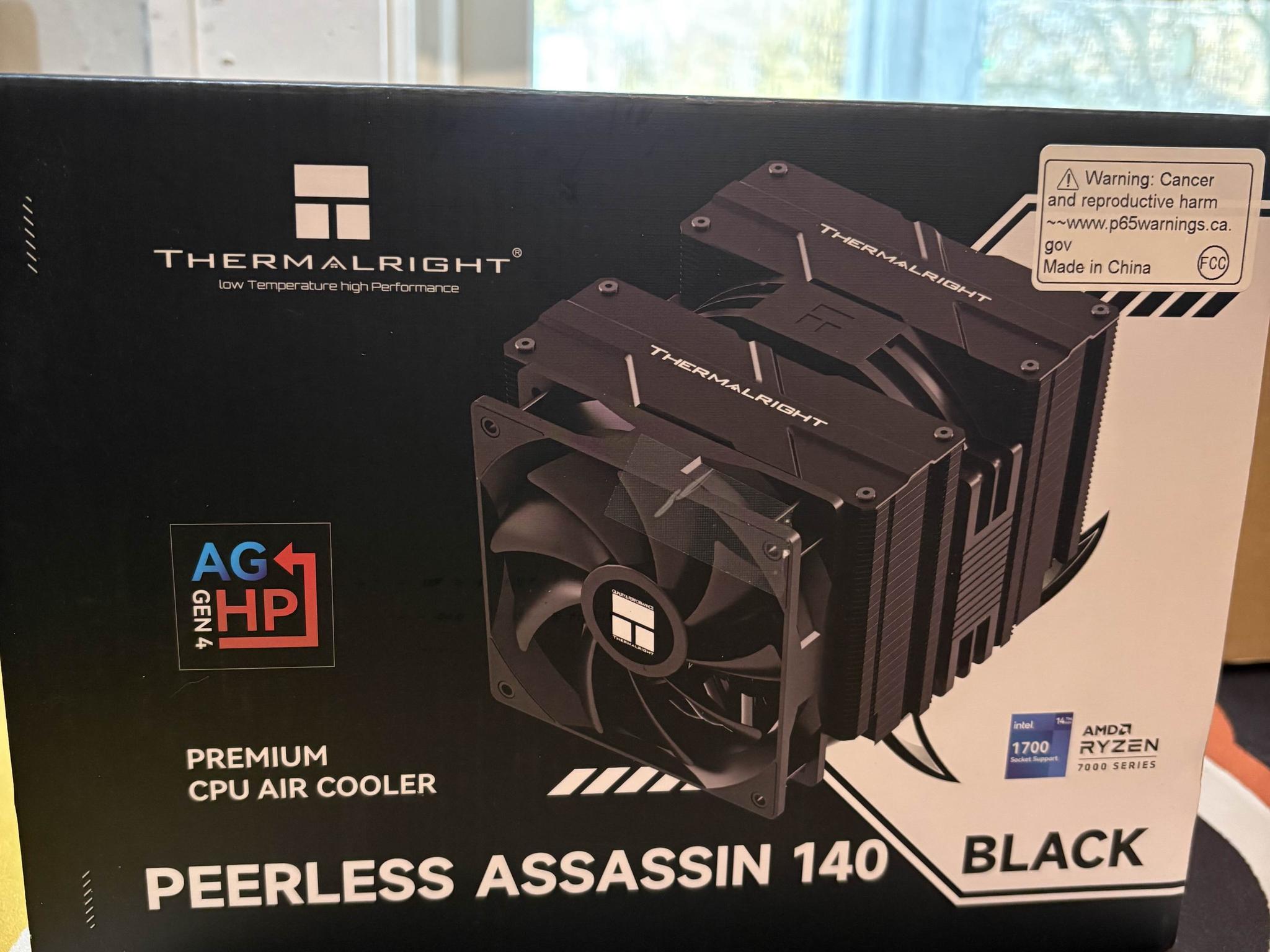 Peerless Assassin 140mm Black