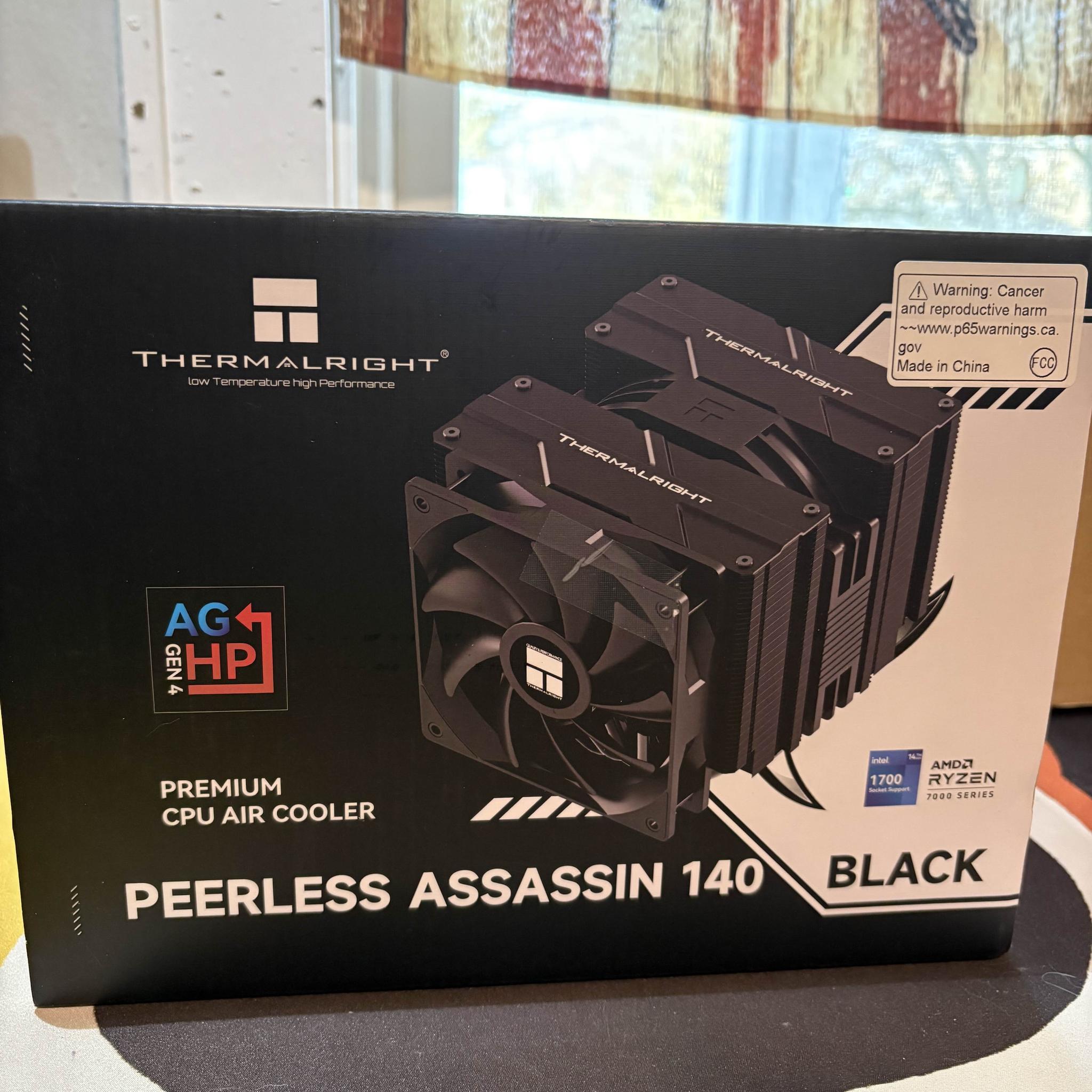 Peerless Assassin 140mm Black