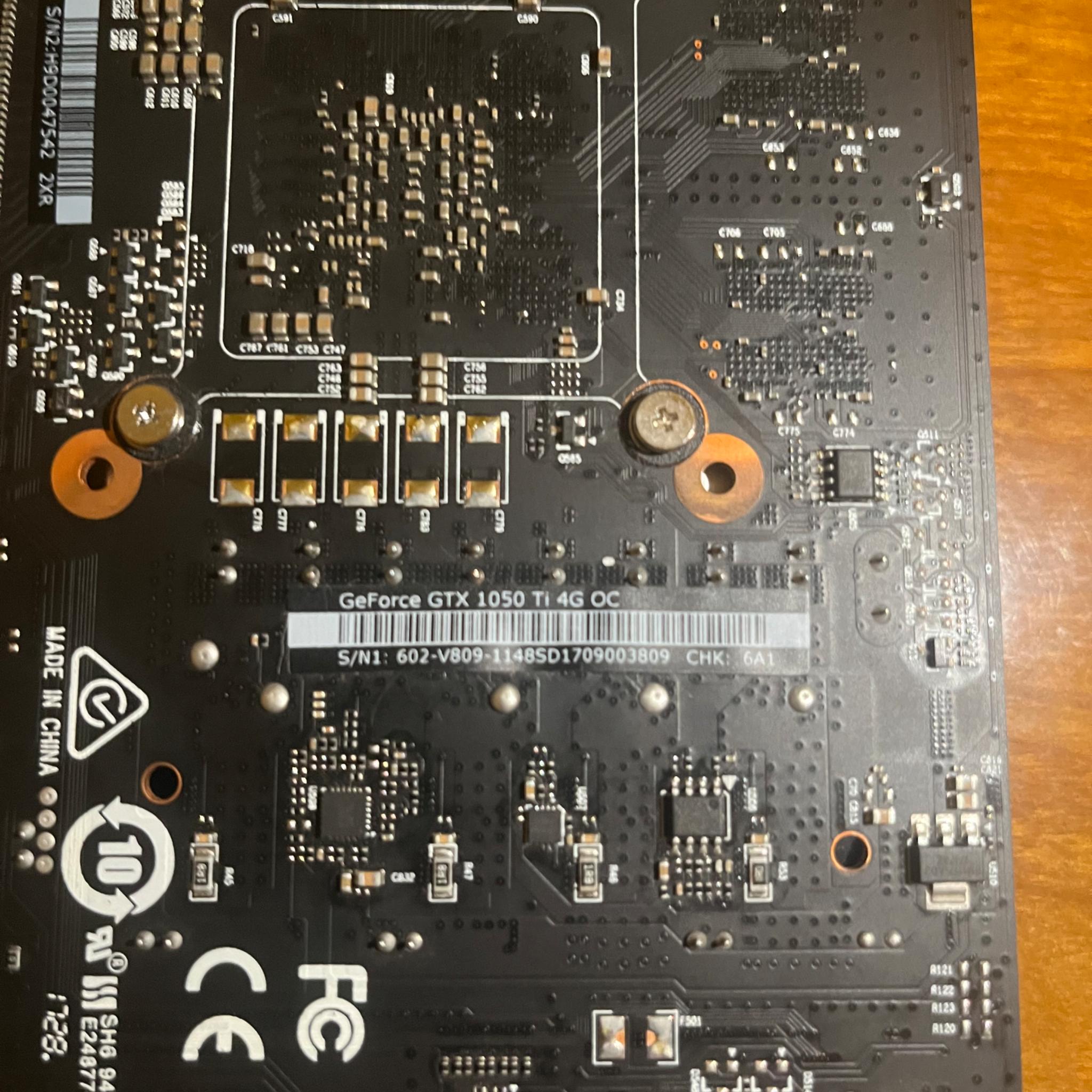 MSI GeForce GTX 1050 TI 4GB