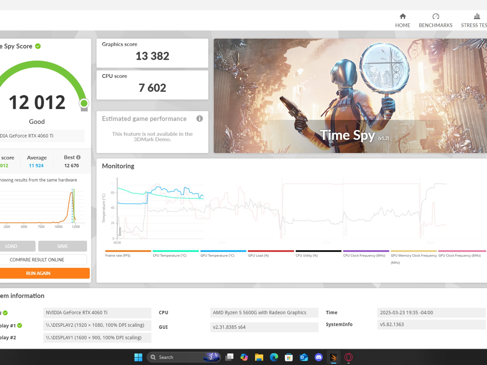 Gigabyte WindForce Oc 4060Ti 16Gig Vram