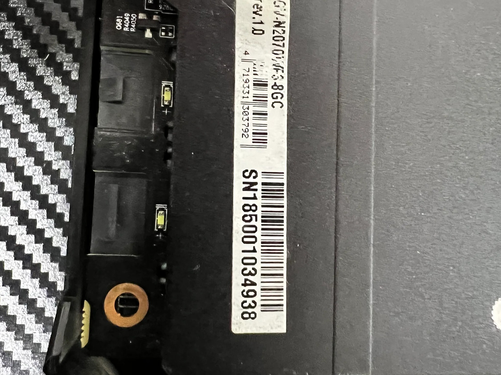 Gigabyte 2070 Windforce 8Gb GPU
