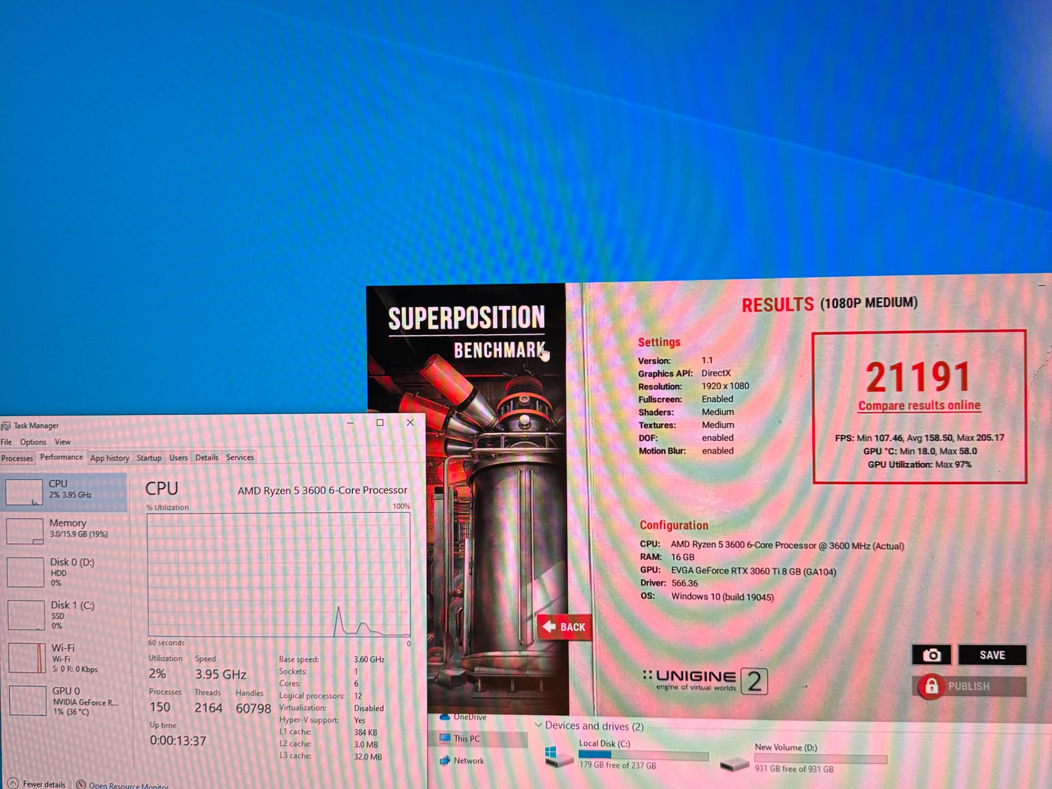 Gaming Pc RTX 3060 ti