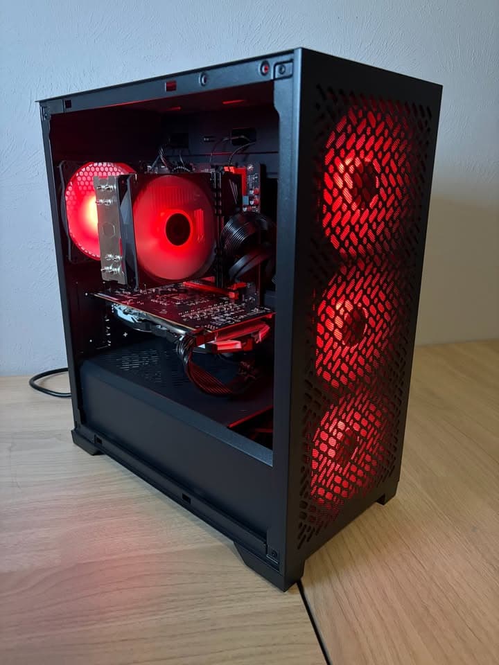 RX 6600 + Ryzen 5 3600 Custom Gaming PC