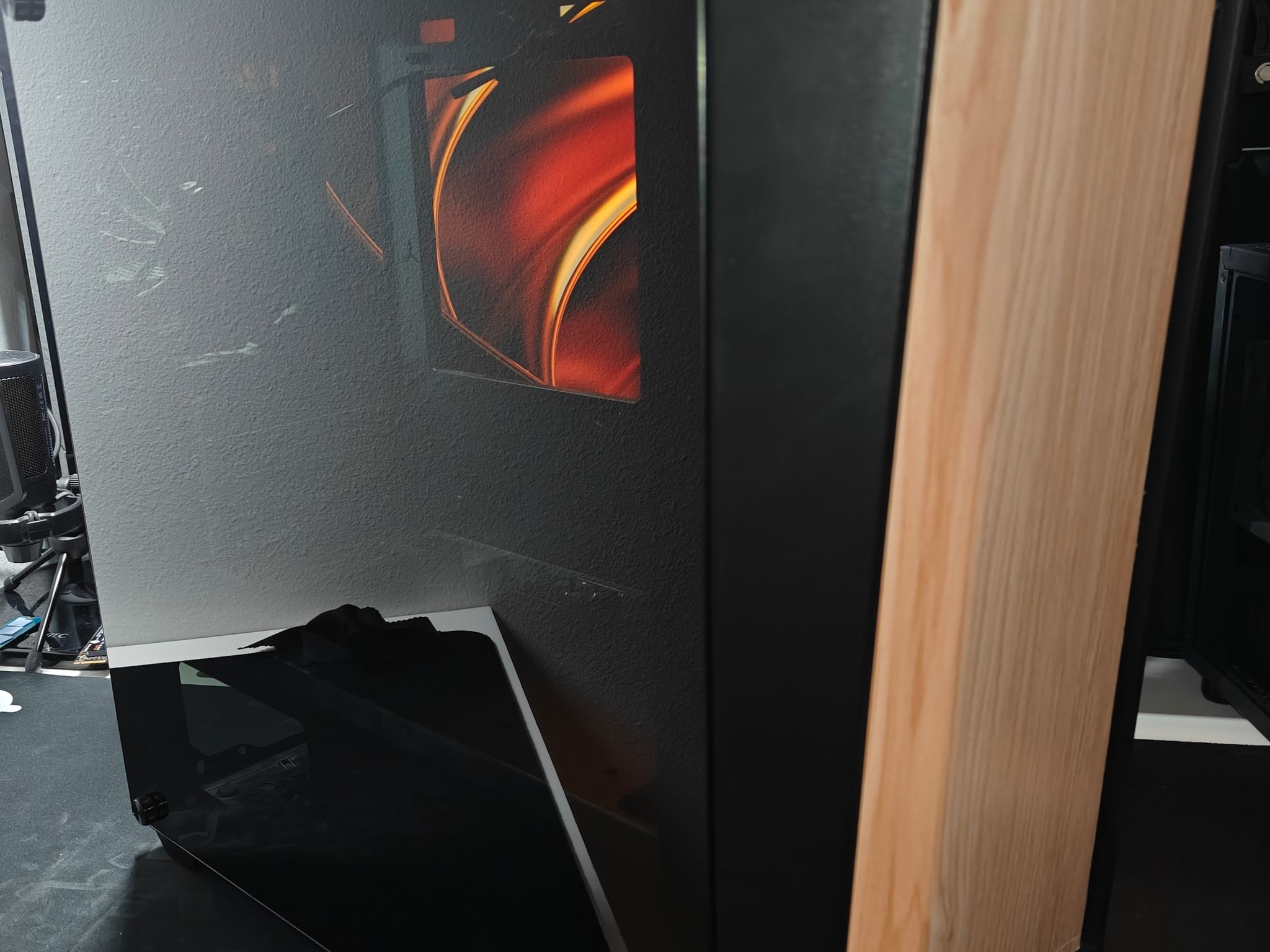 Cougar MG130-G mATX Case - Tempered Glass Side Panel - Black