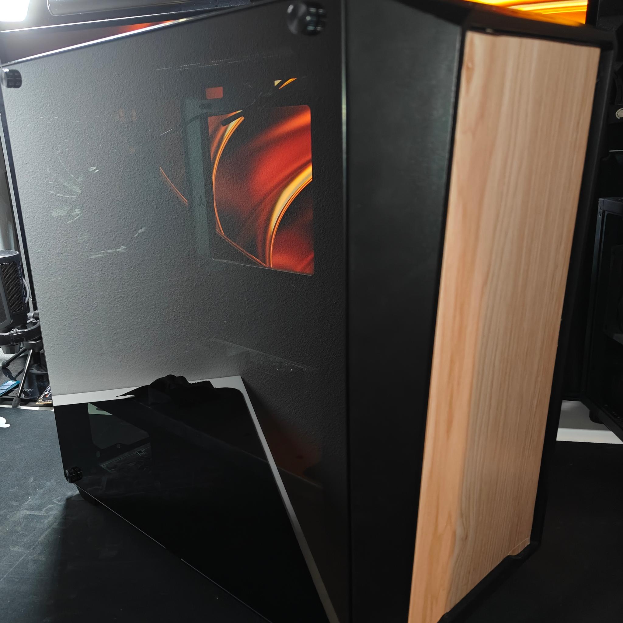 Cougar MG130-G mATX Case - Tempered Glass Side Panel - Black