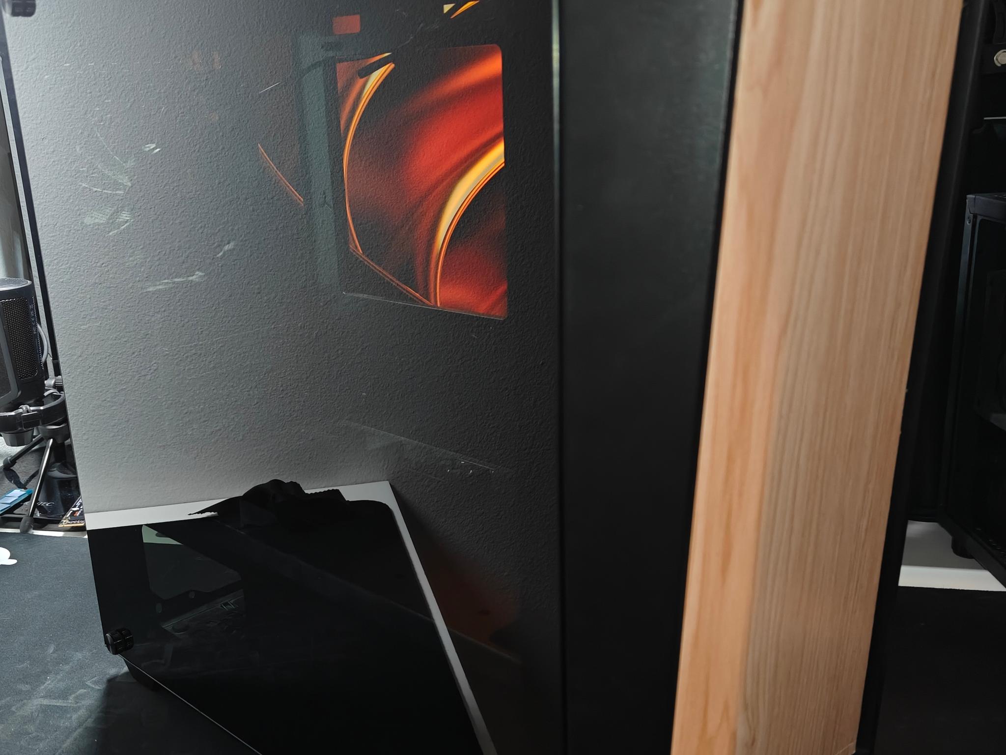 Cougar MG130-G mATX Case - Tempered Glass Side Panel - Black
