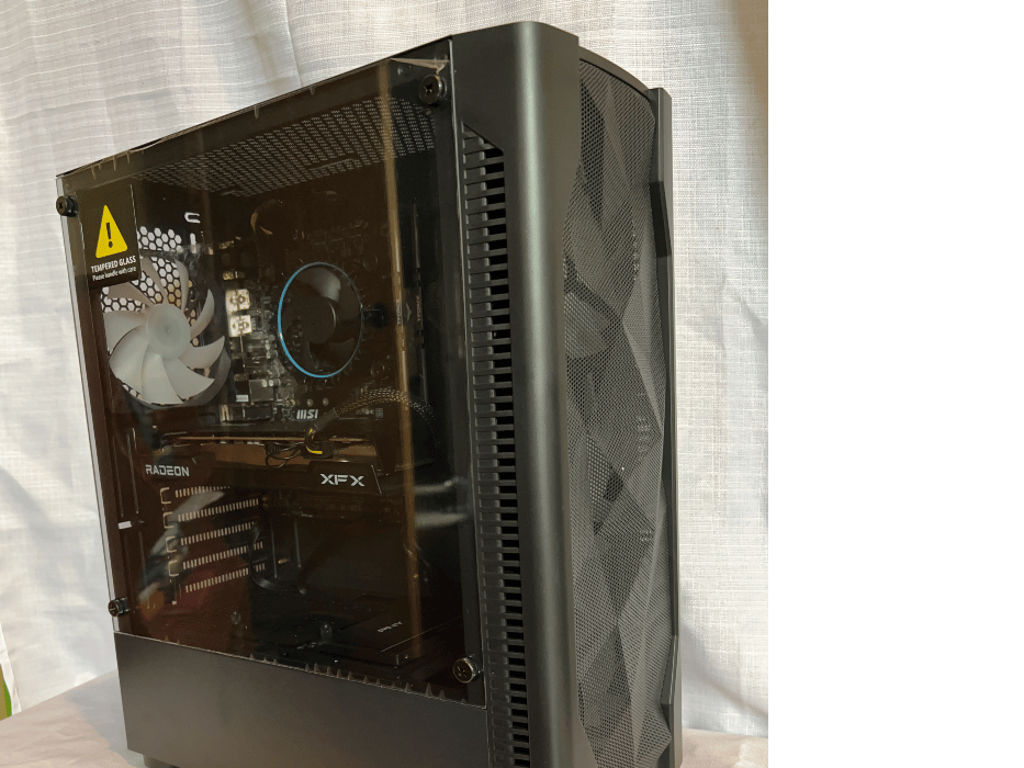 Gaming 1080p PC i3-12100f Rx 6600XT 16GB RAM DDR4 500GB SSD