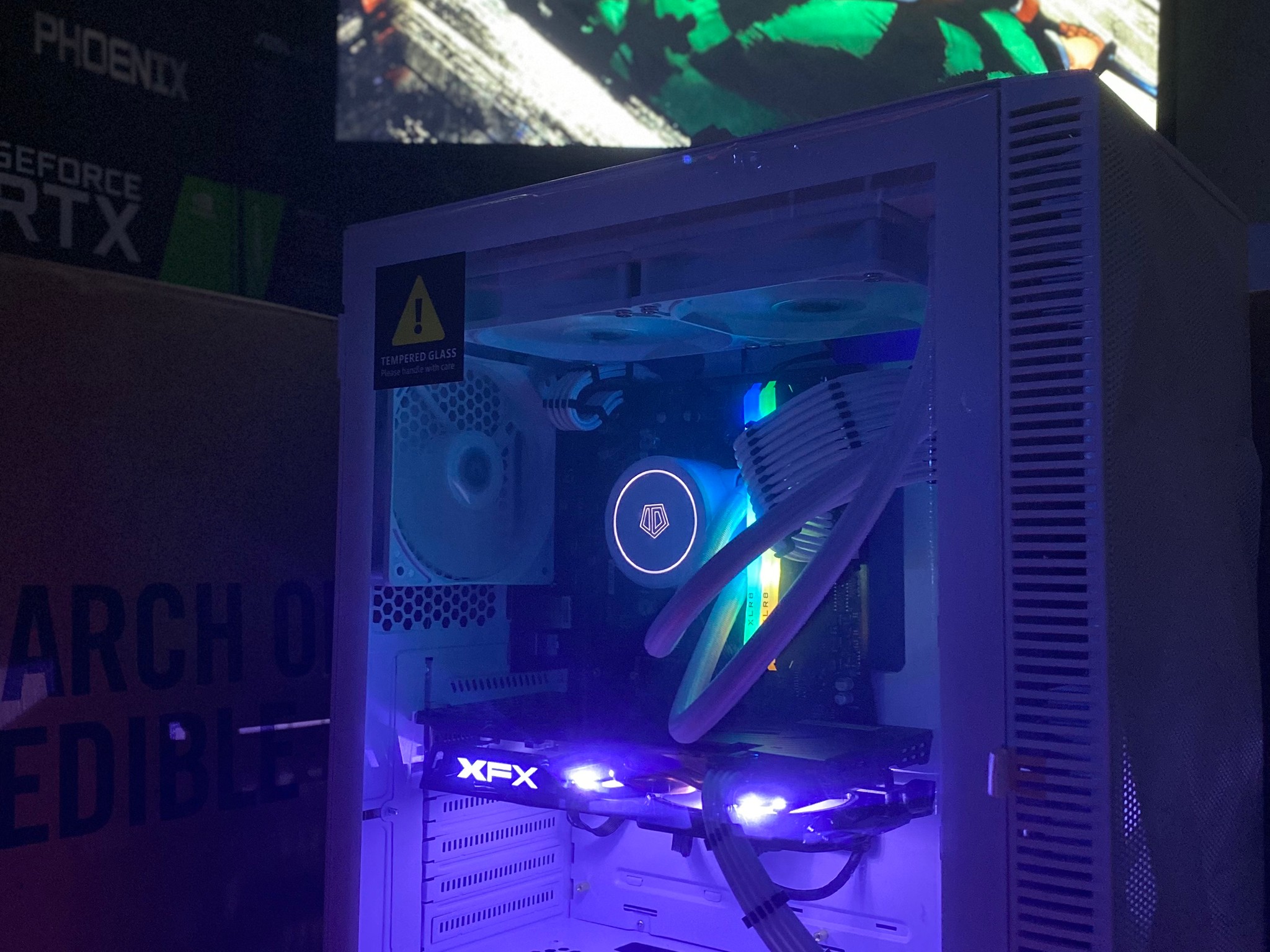 (Liquid Cooled) Ryzen 7| RX 470| 16GB DDR4 XLR8 RGB RAM| 1TB NVMe SSD| Windows 11 PRO
