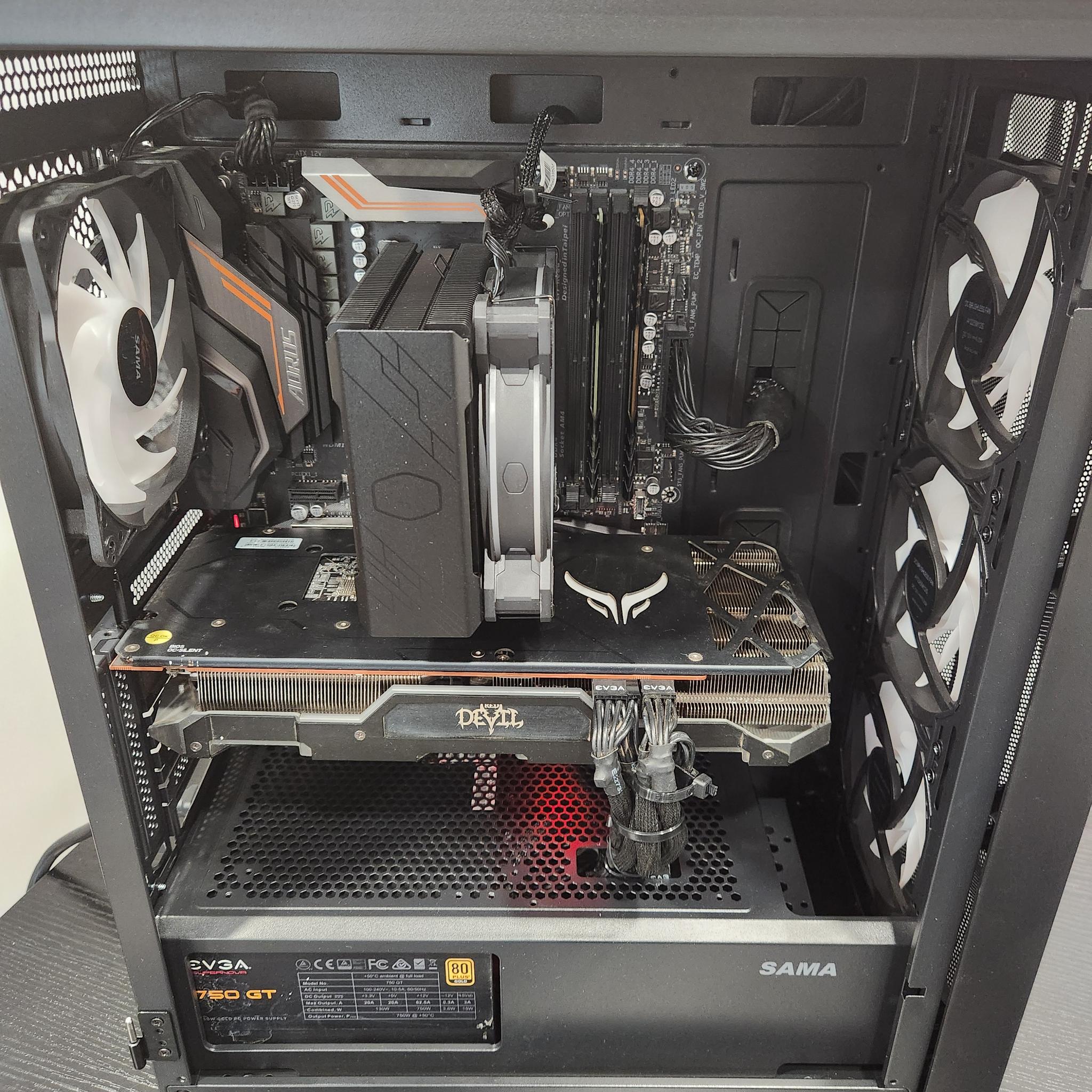 THE RED MONSTER IX: Budget gaming pc!!!