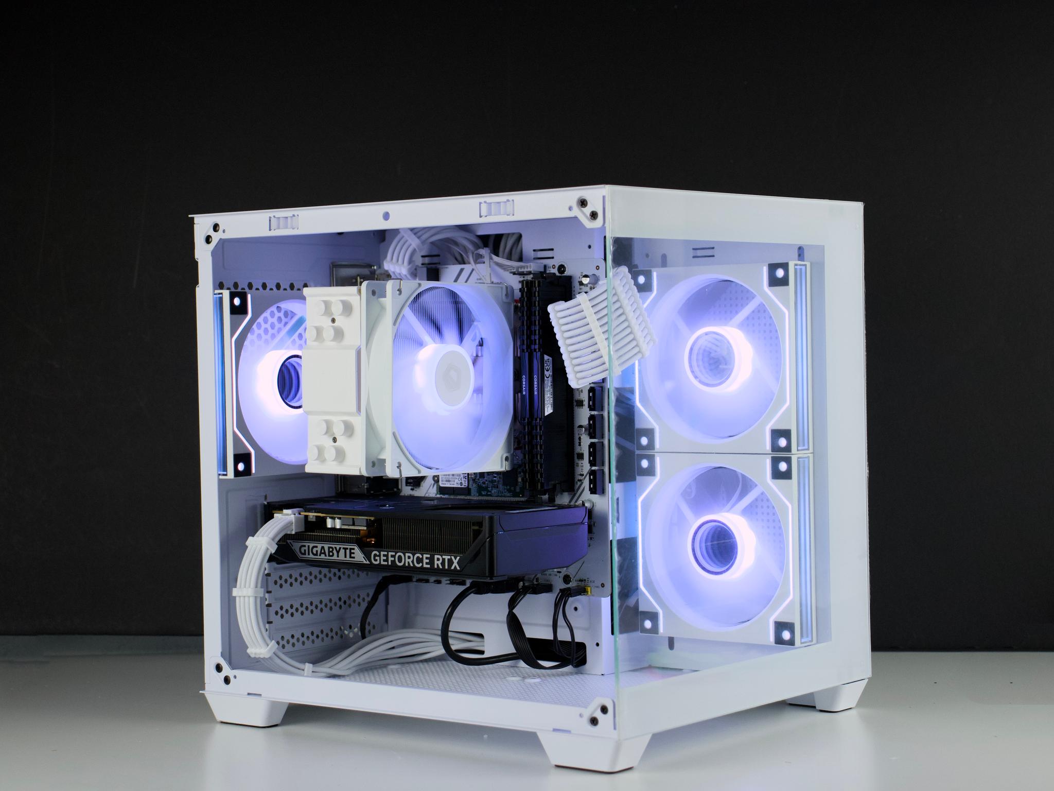 🧊❄️🧊 White Gaming PC – RTX 5060, Ryzen 5 5600X, 32GB RAM, 960GB SSD - WiFi, BlueTooth 🧊❄️🧊