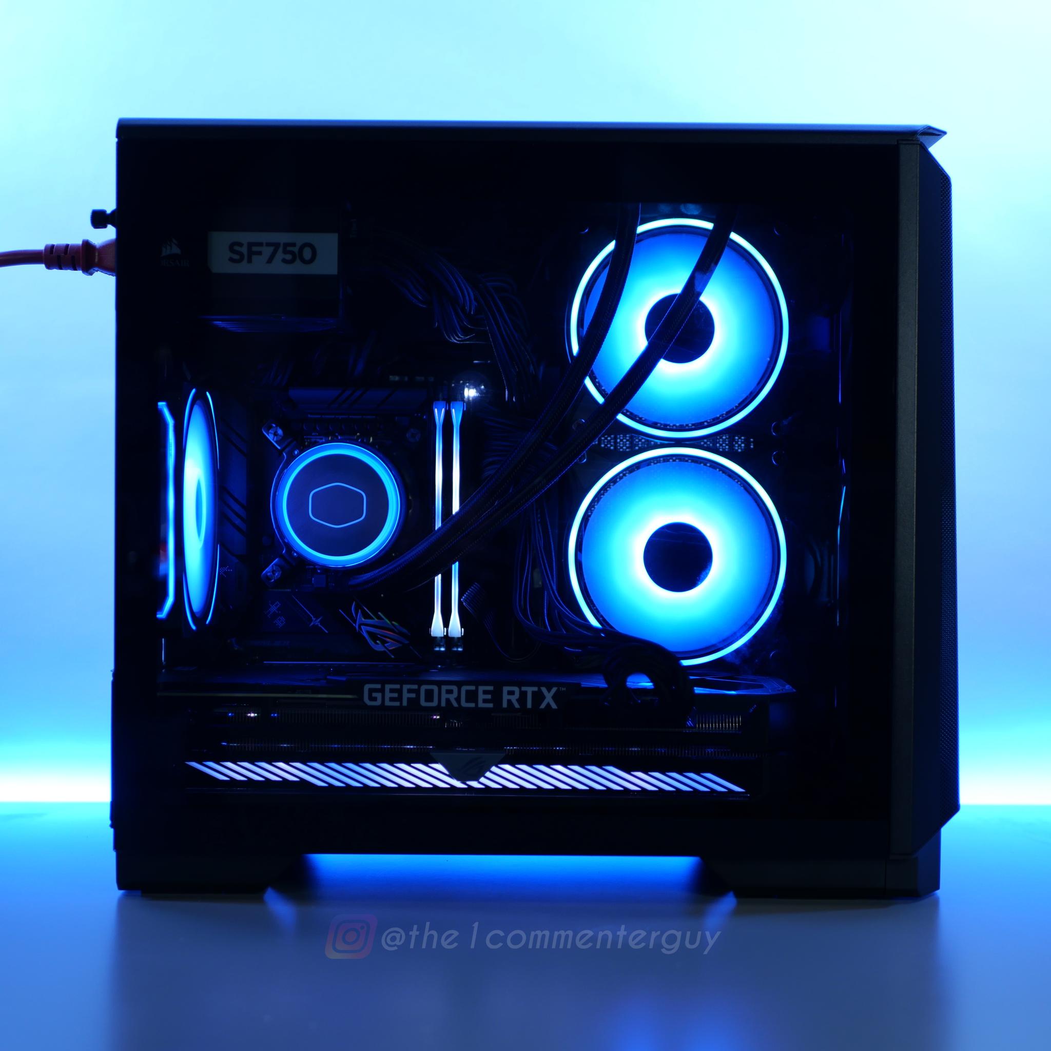 ROG IT-striX | i5 12400F, RTX 3070, 32gb DDR5 rgb mini ITX build