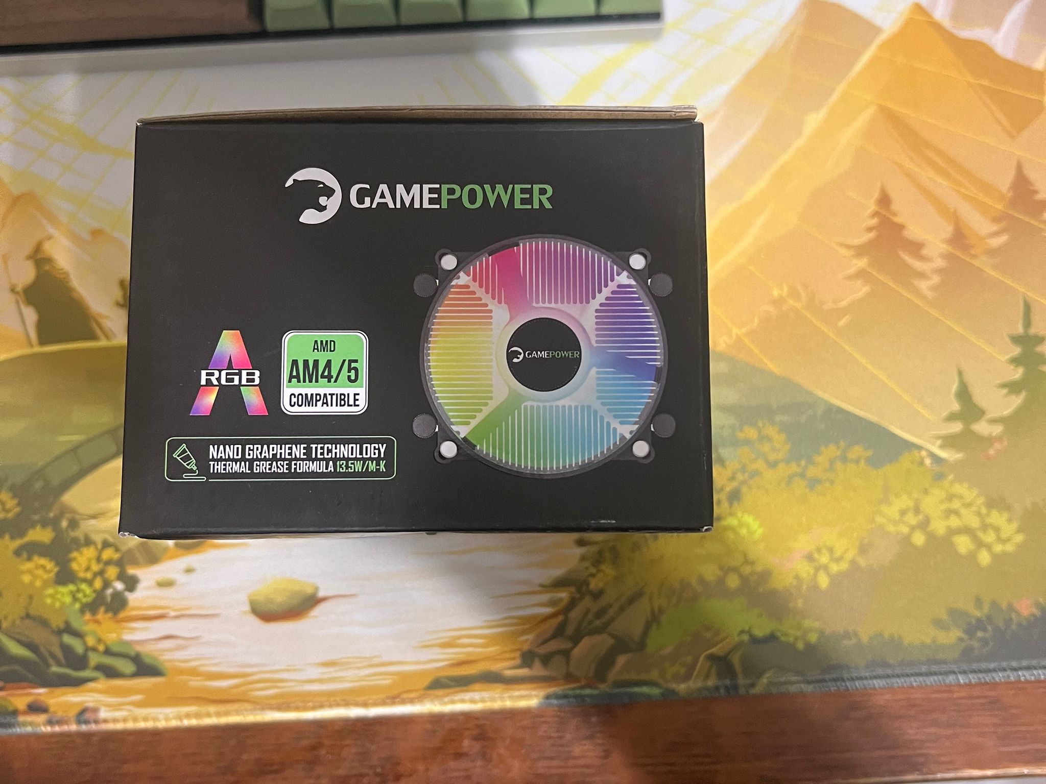 Gamepower Mystic ARGB Air CPU cooler.