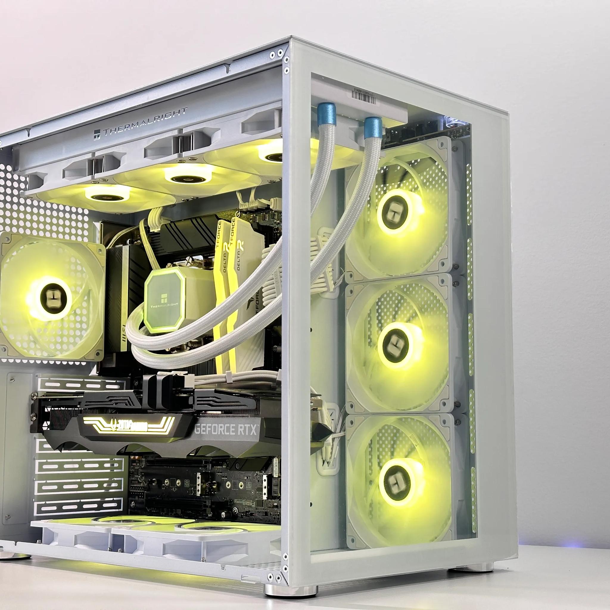🫗4k Liquid Cooled Gaming PC🫗 Nvidia RTX 3080 10GB❄️Intel 12600k 10Cores❄️32GB DDR4❄️1TB NVME