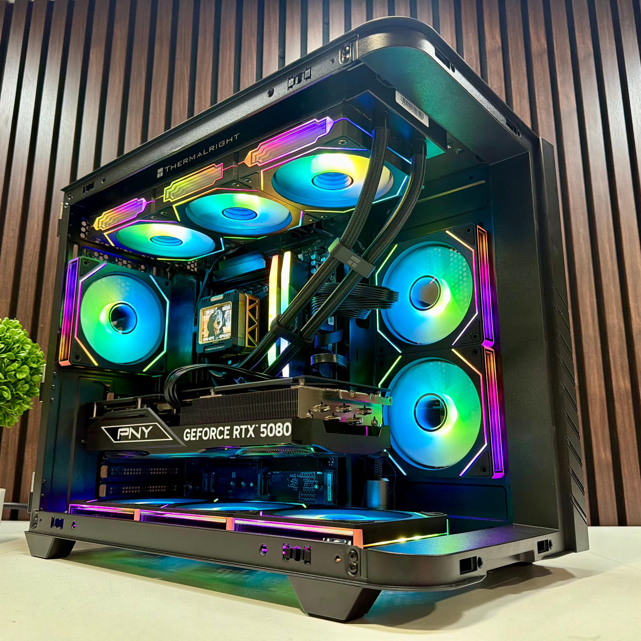 RTX 5080 | Ryzen 9900X3D | 64GB DDR5| 2TB M.2 | 1200 Watt Corsair Tier A Gold PSU